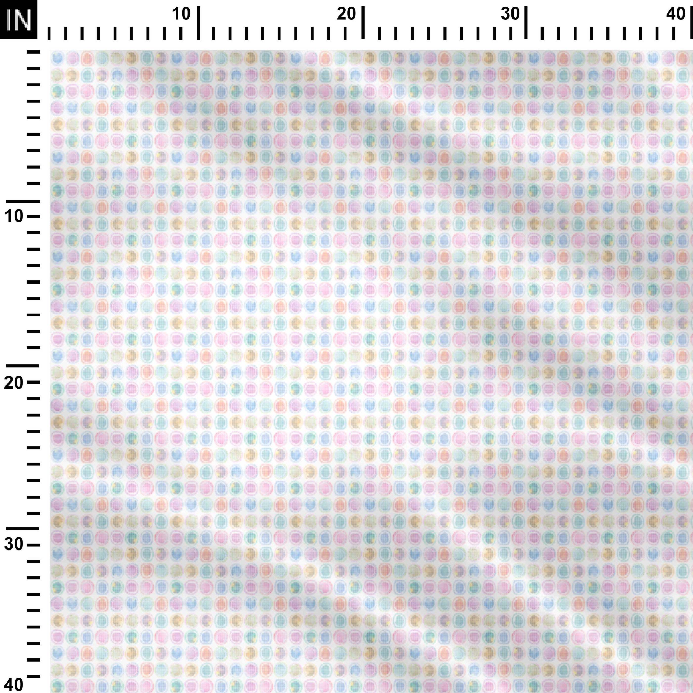 Square Dotted Circles