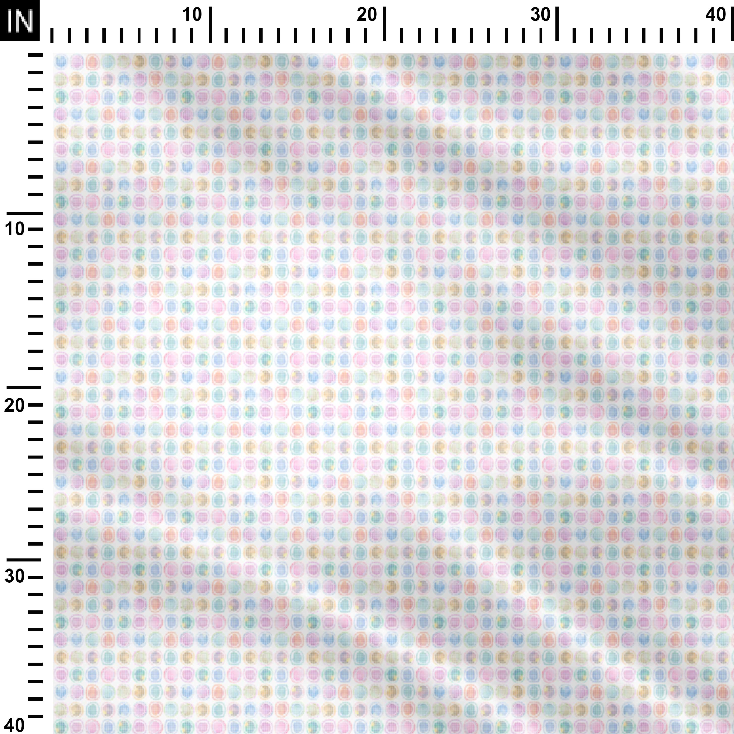 Square Dotted Circles
