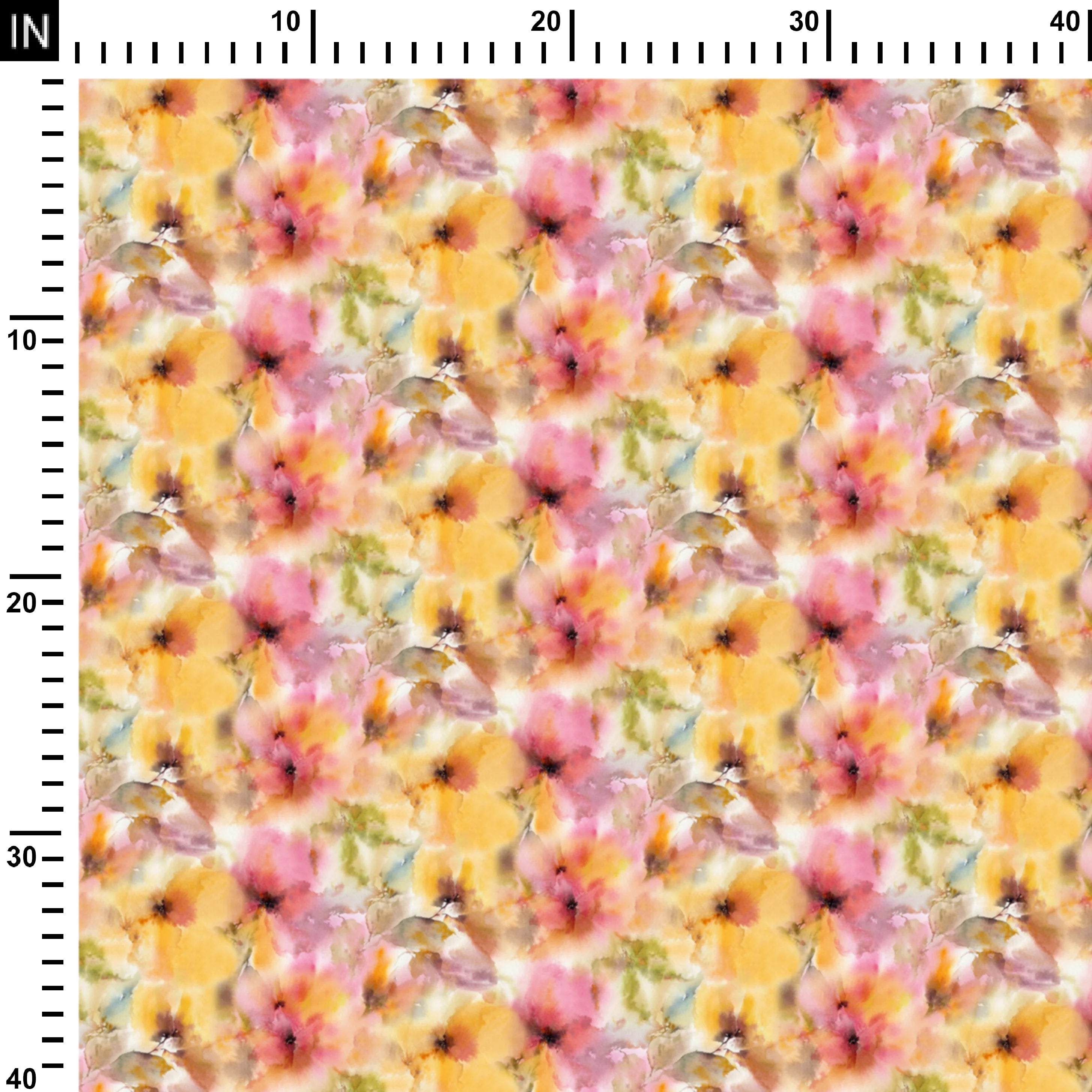 Faded floral