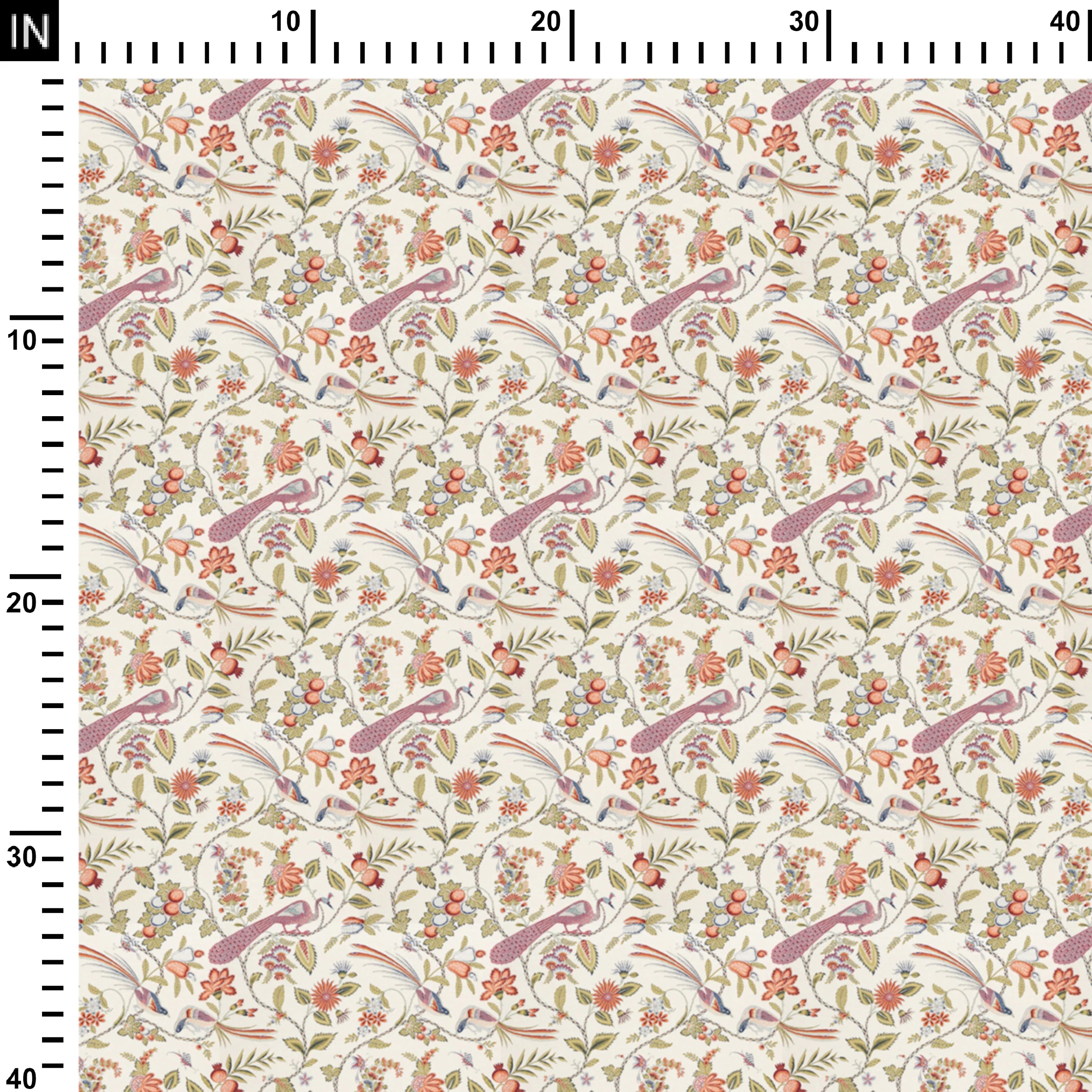 Peacock Floral