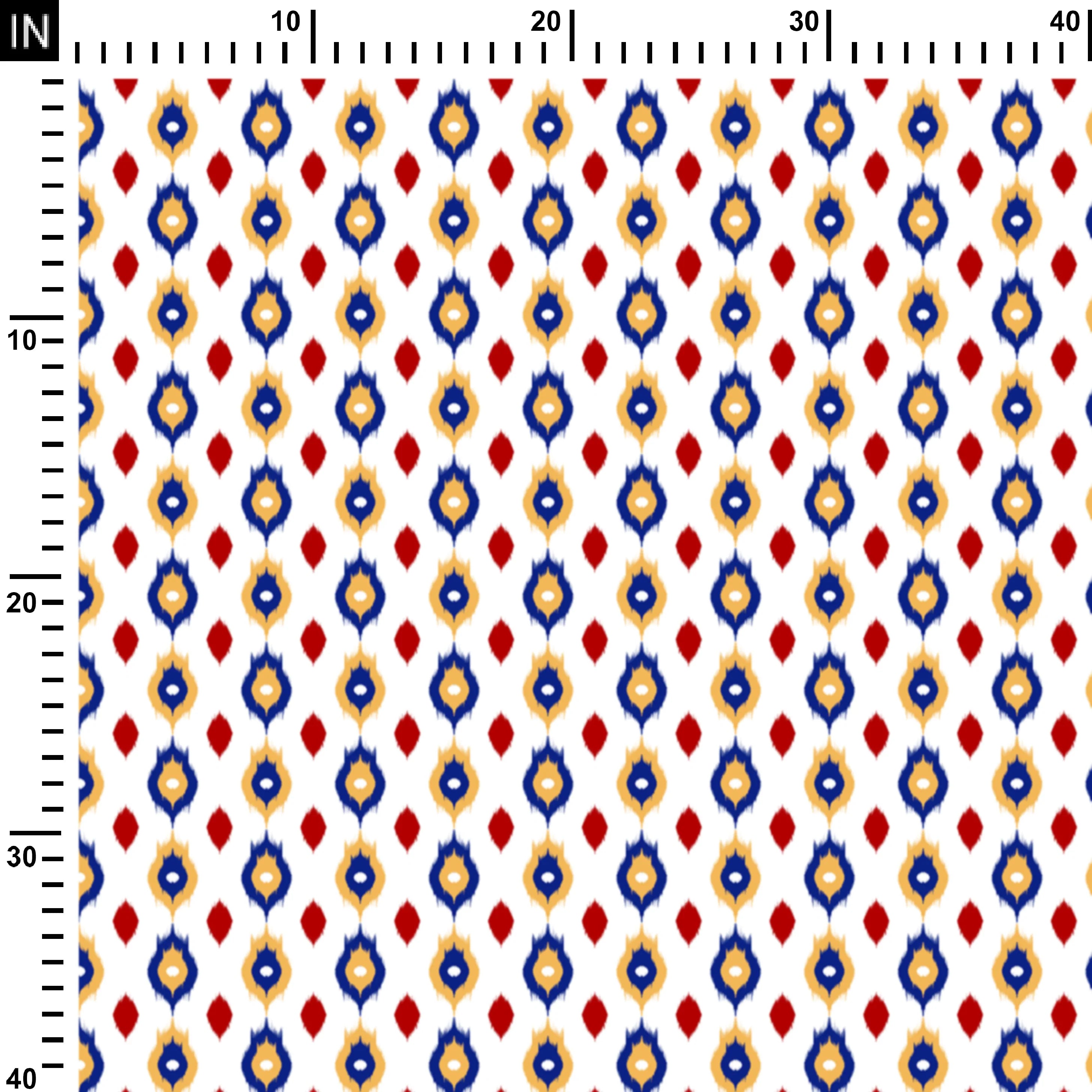 Thai Traditional ikat Pattern