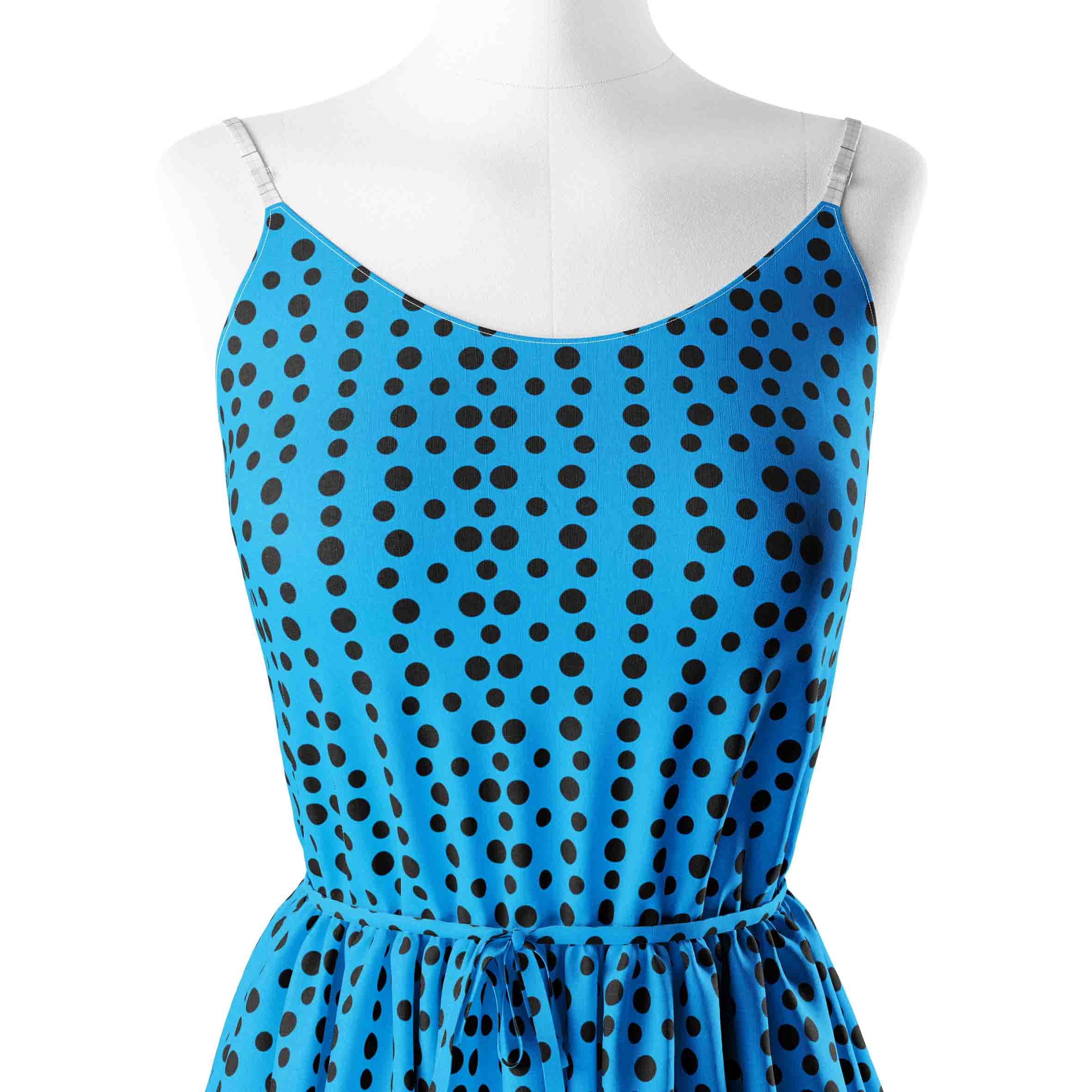 Indigo ink dots
