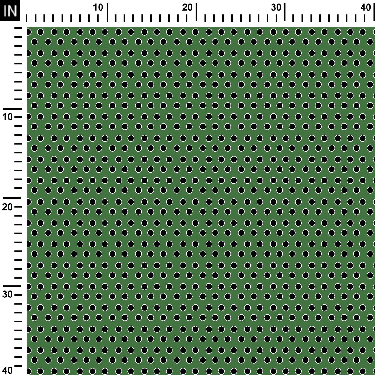 Polka Dot DarkGreen Collection
