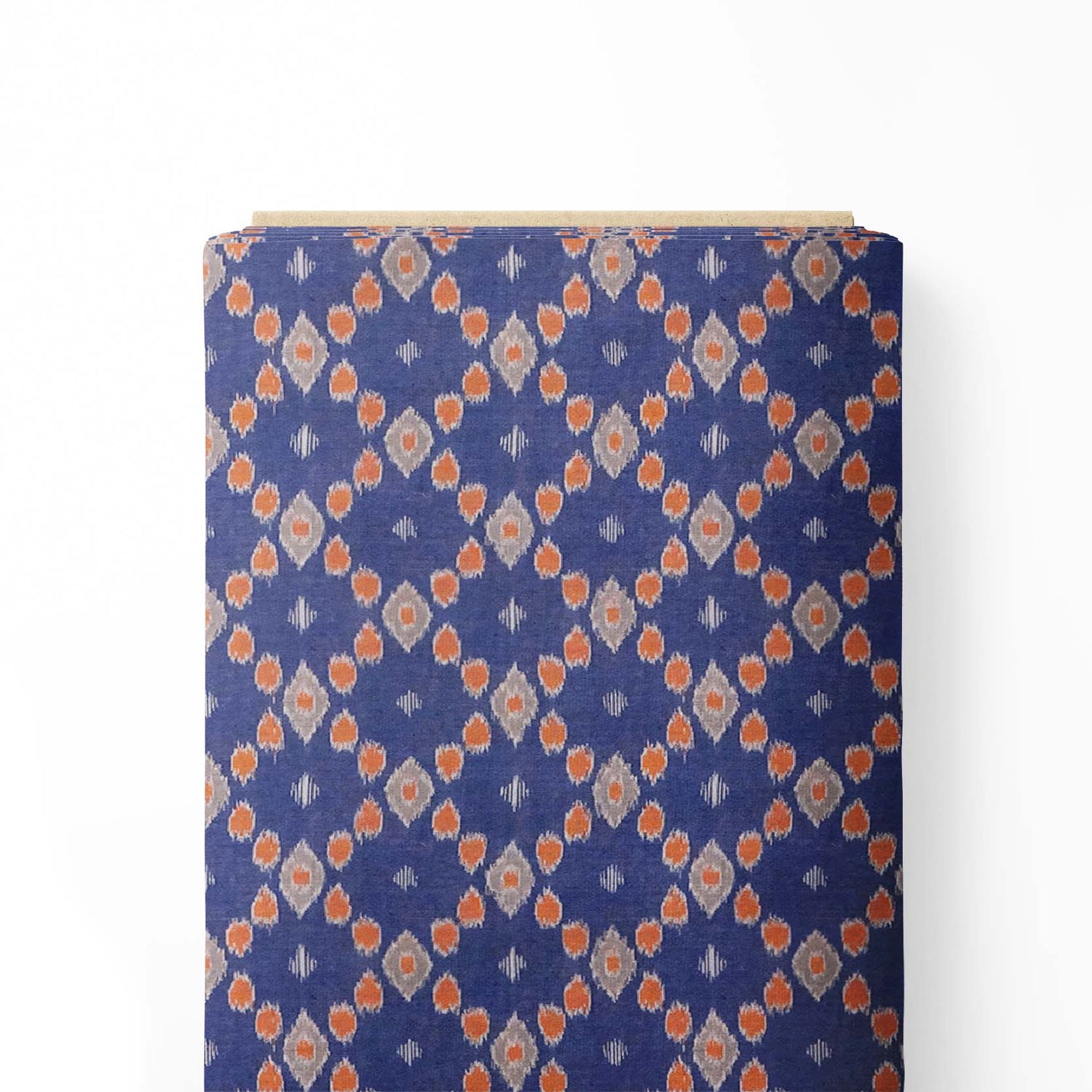 Blue Ikat