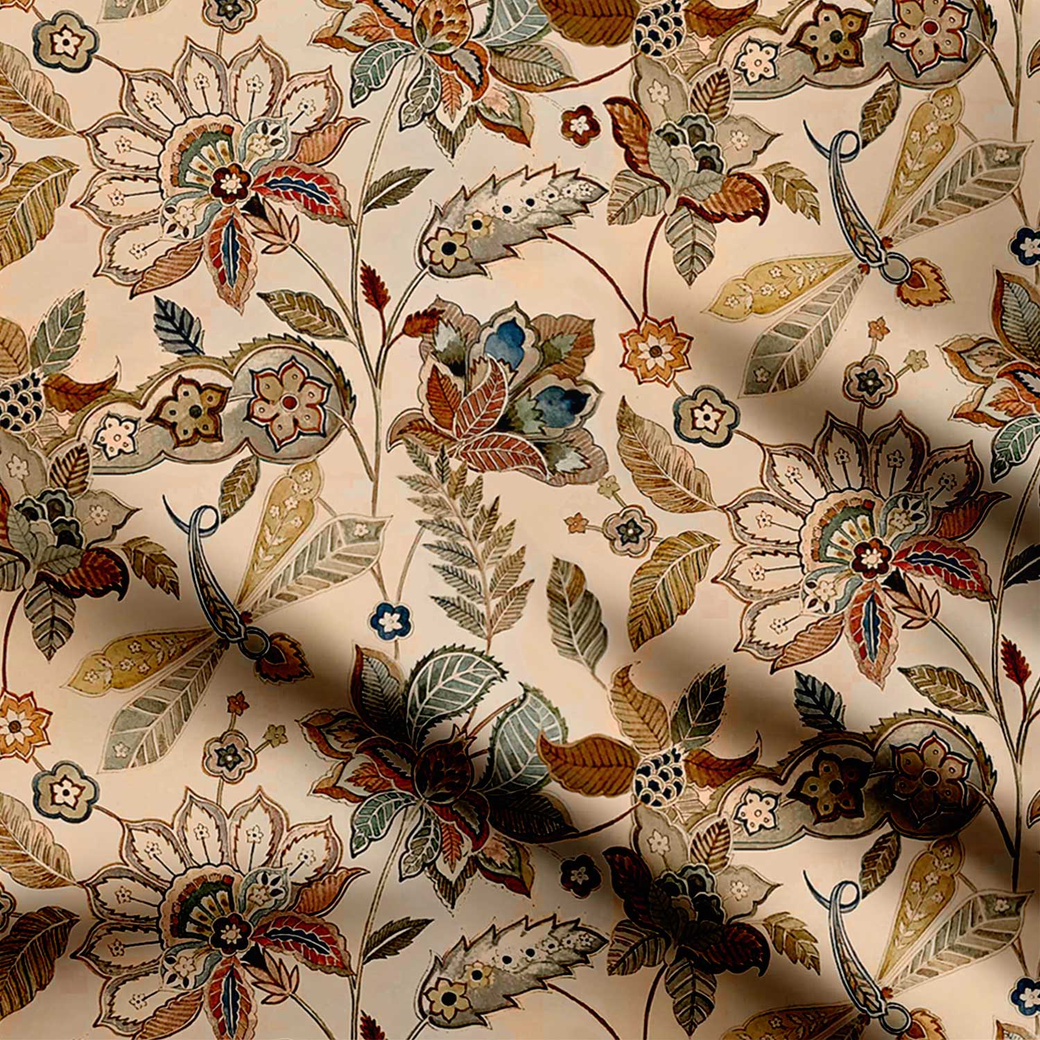 क्रीम बेज पुष्प