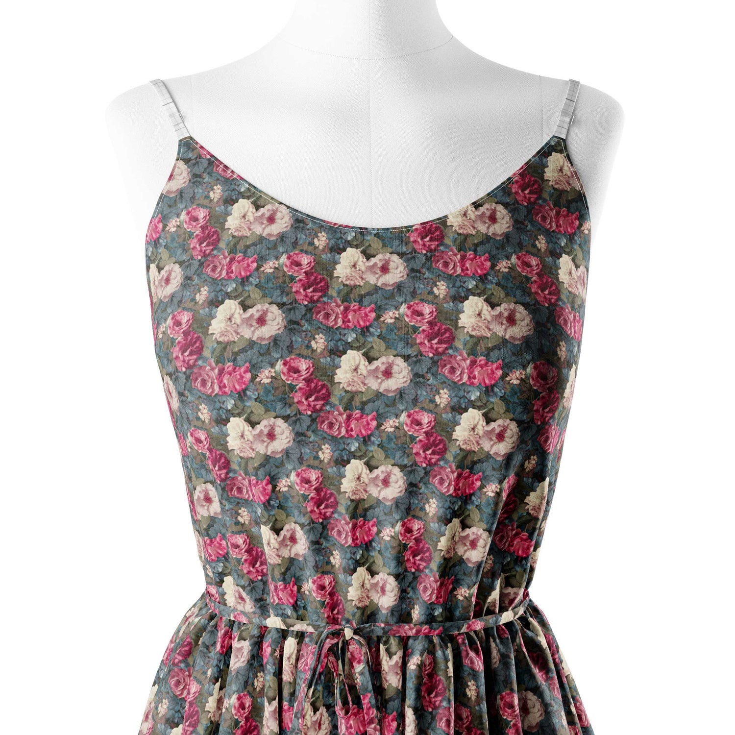 Pastel Blossoms with Leafy Hues