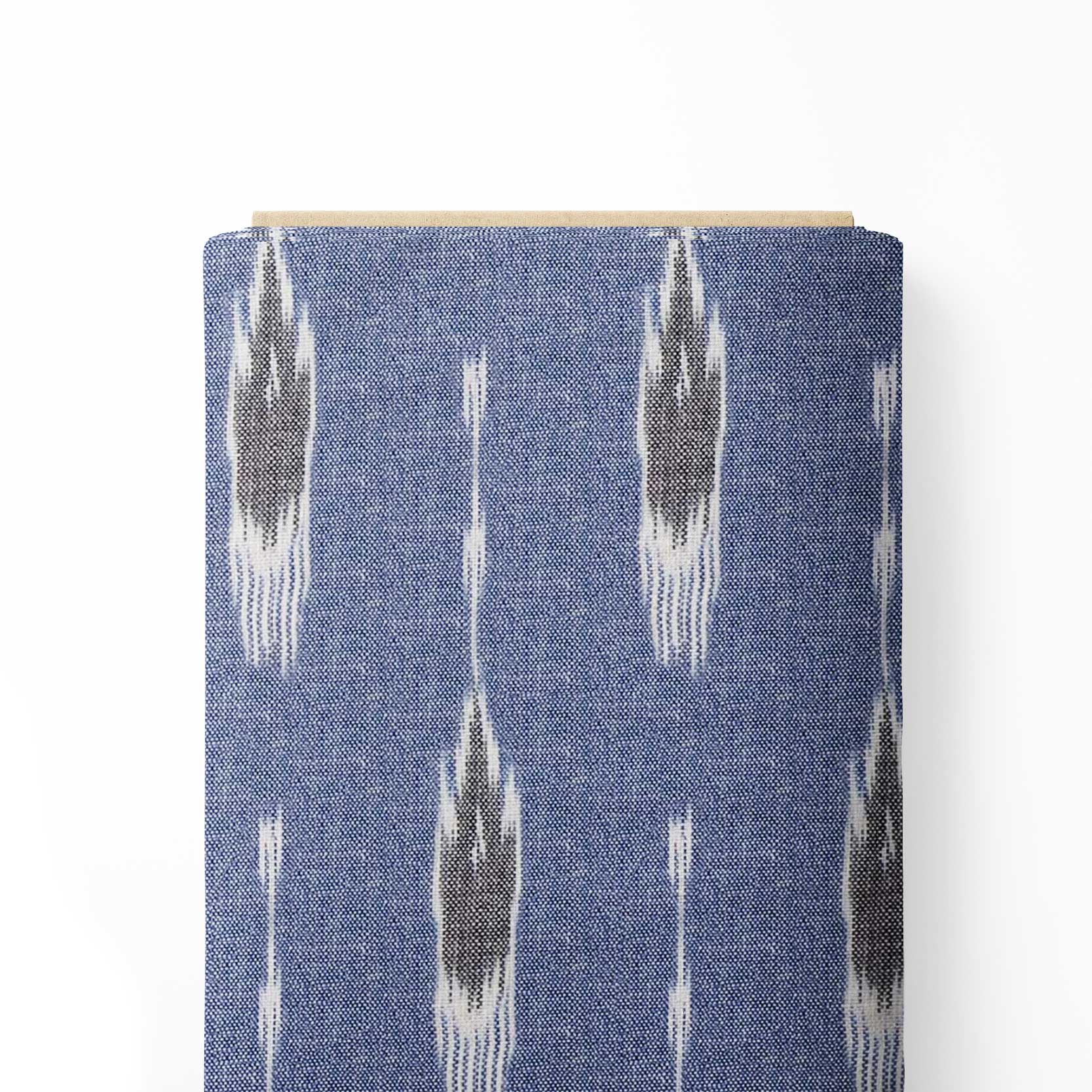 Purple With Grey Ikat