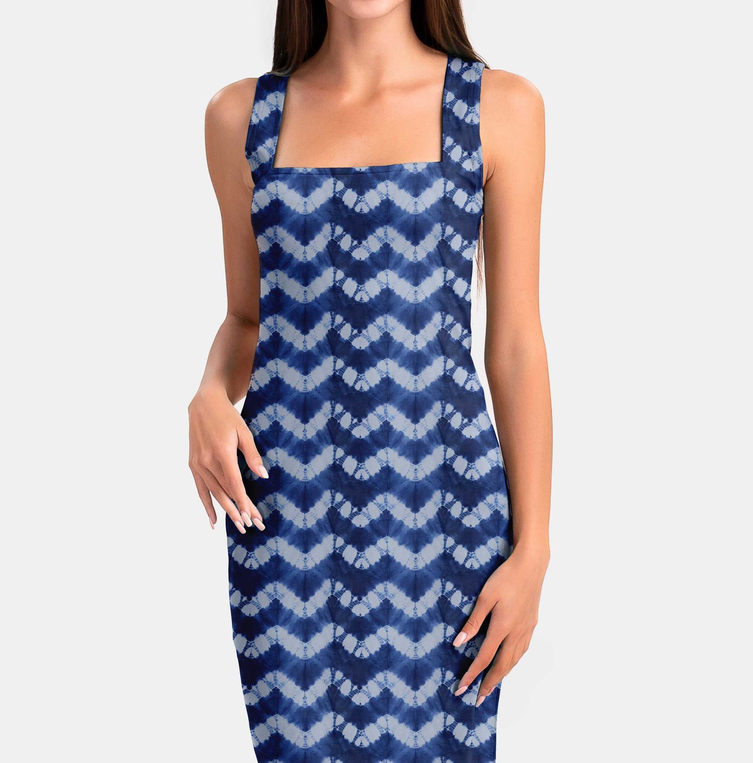 Shibori Zig Zag