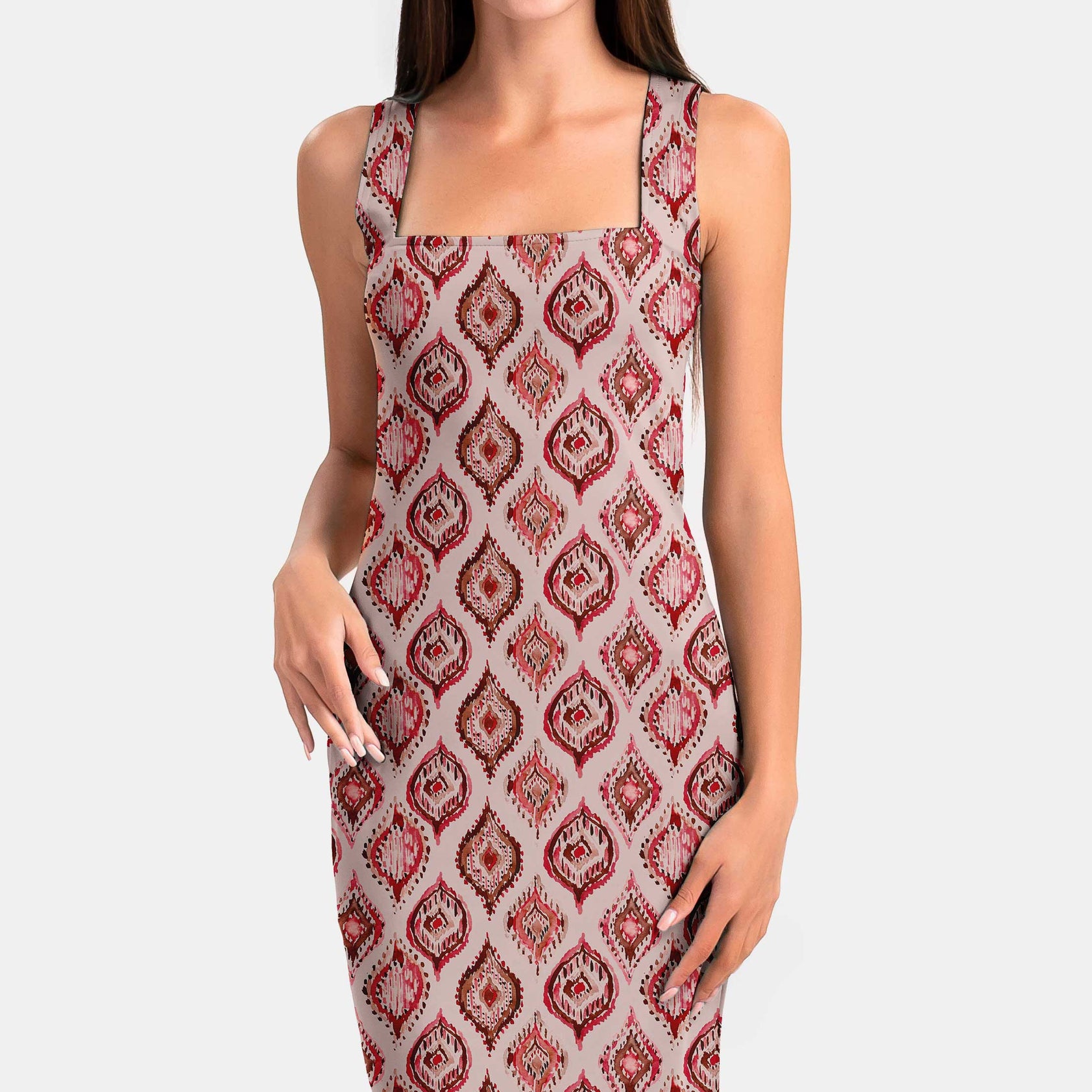 Boho Watercolor Ikat