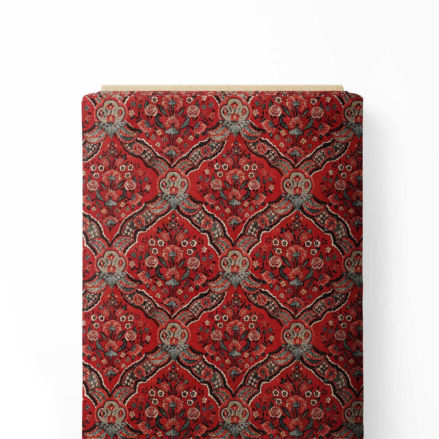 Vintage Red Floral