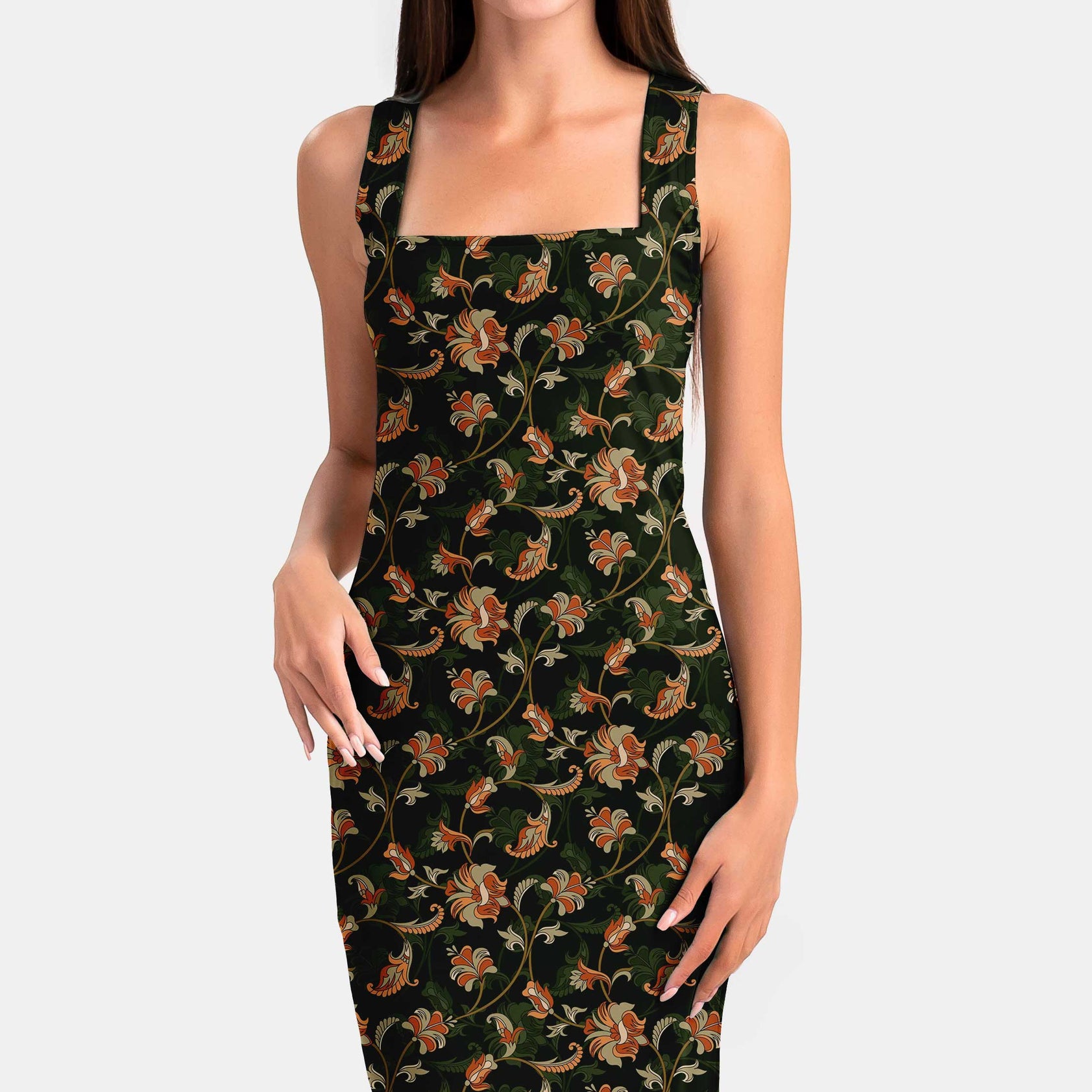 Green Forest Kalamkari
