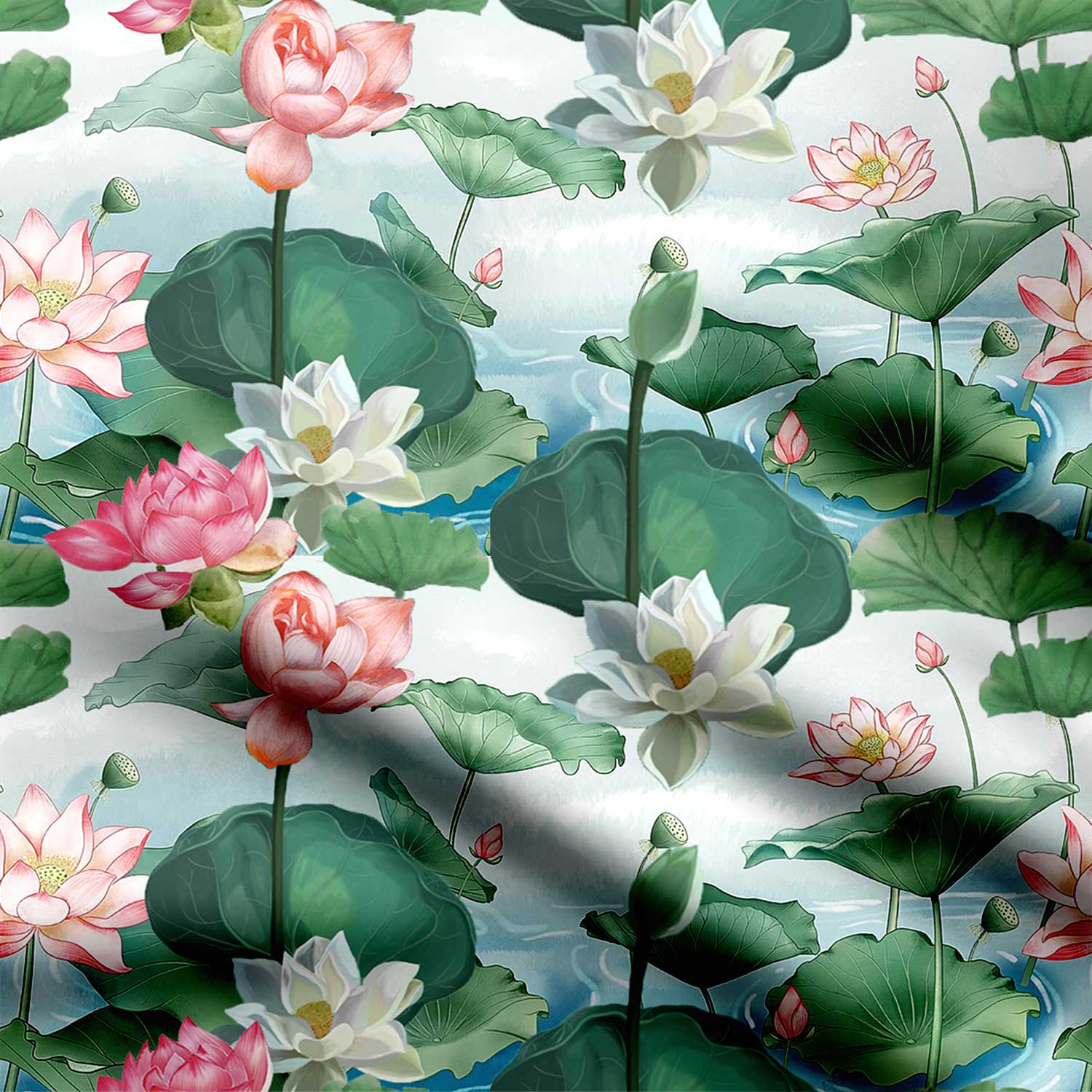 Fresh Lotus Pond