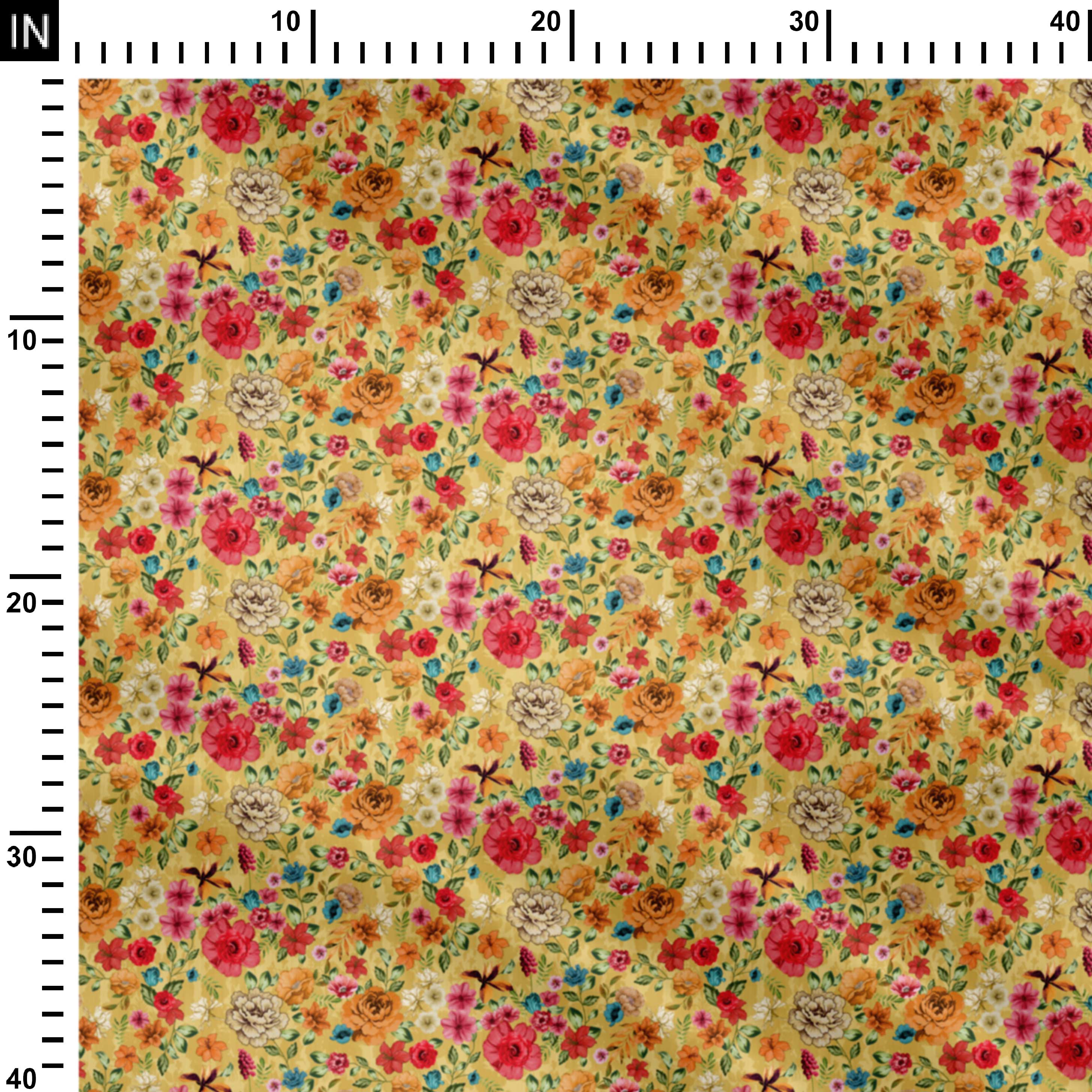 Vintage Retro Floral