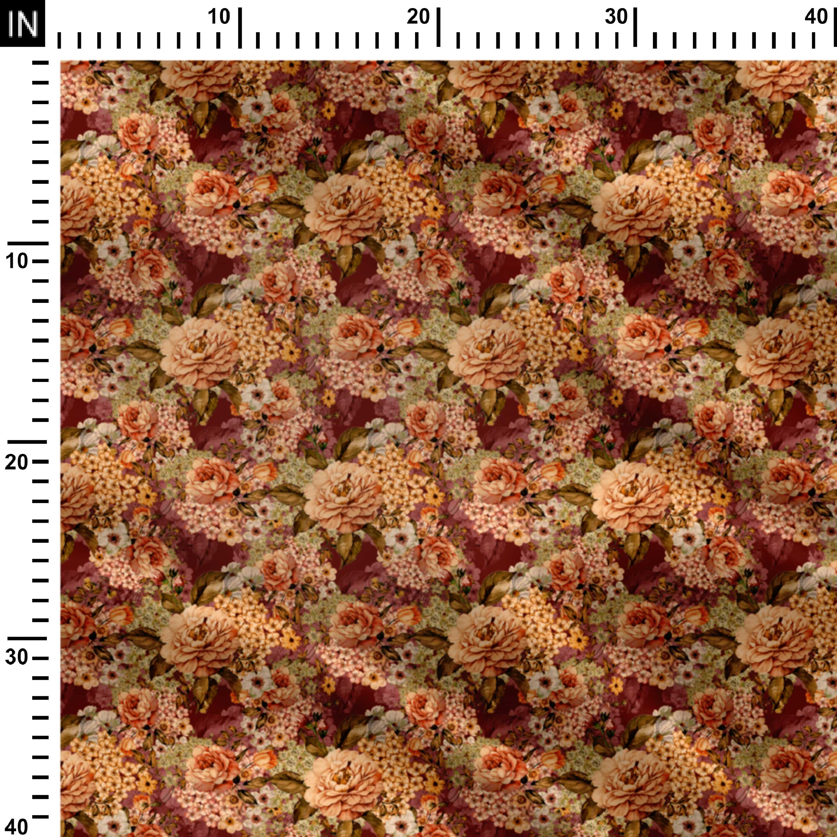 Enchanted Garden Print Fabric