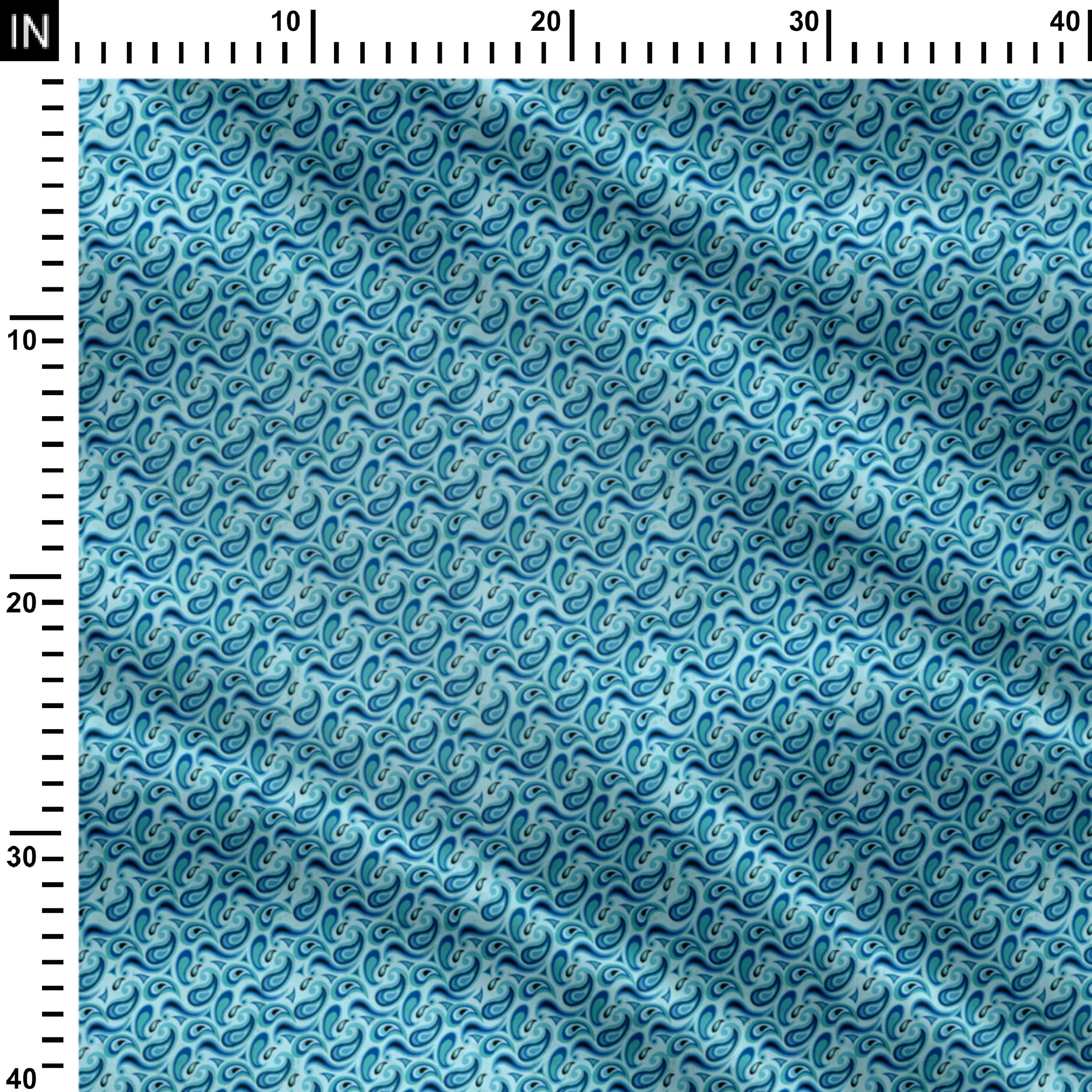 Magic paisley Print Fabric