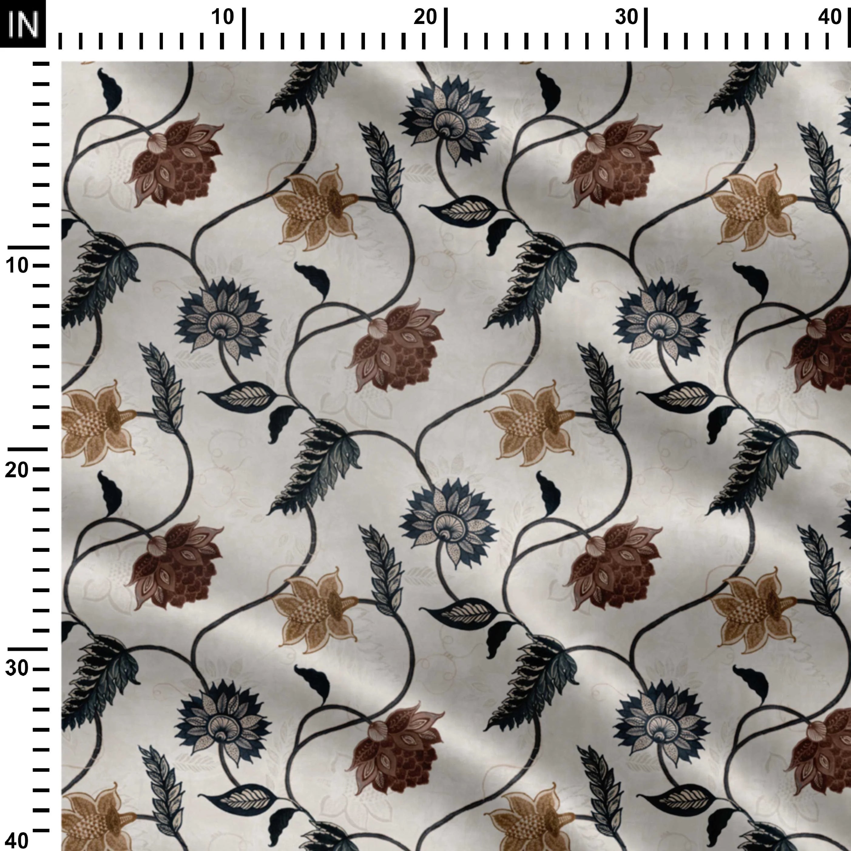 Meandering Binder Print Fabric