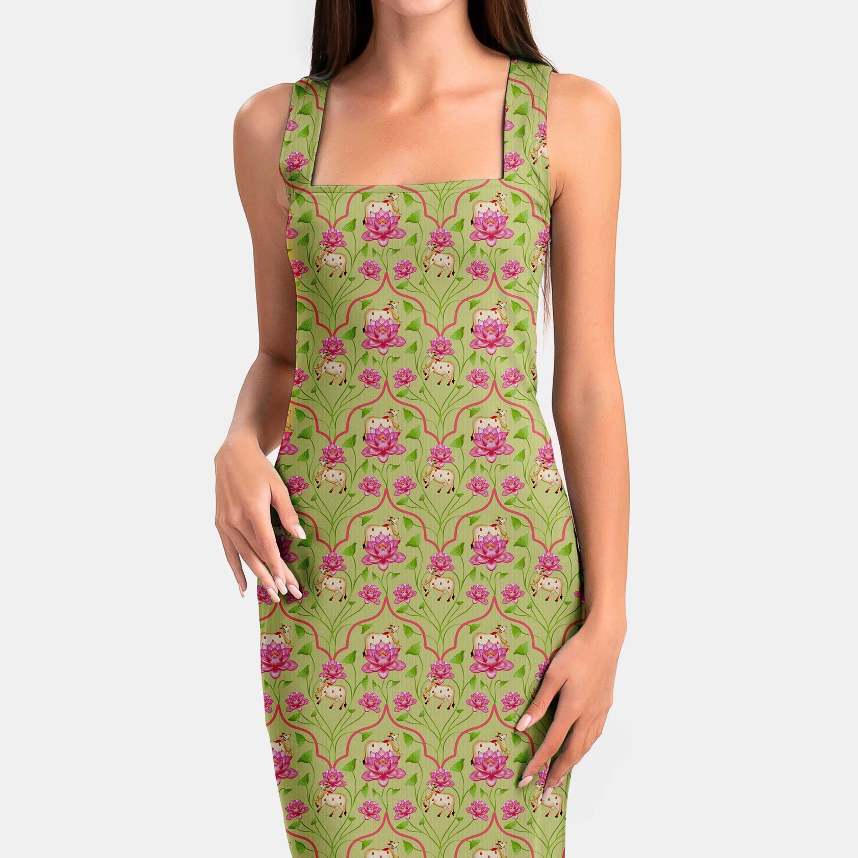 Pichwai Jali Art Mint