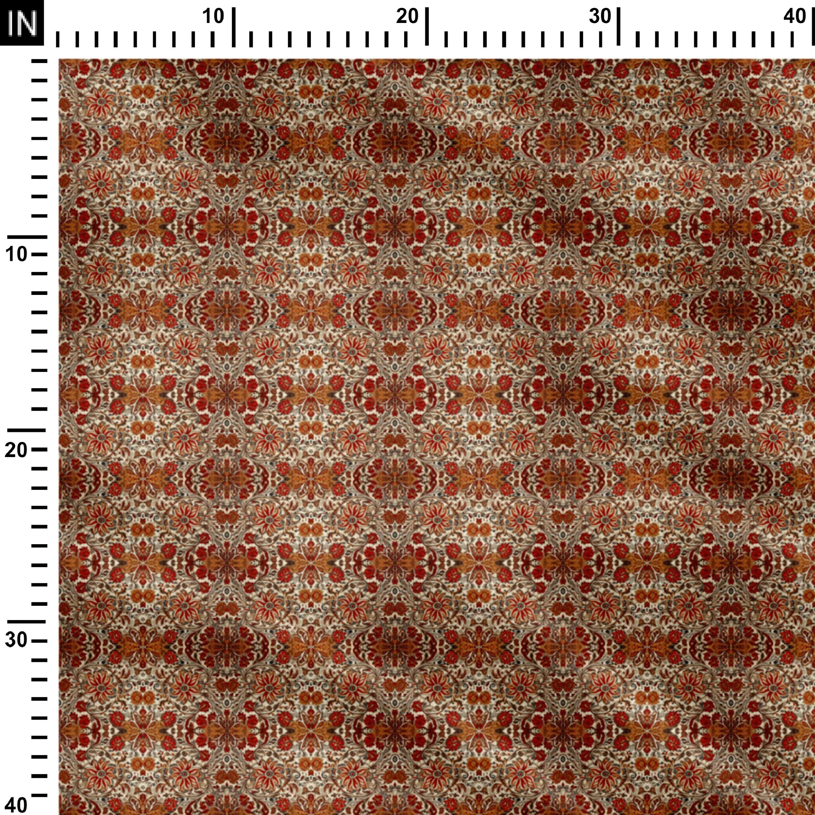 Kalamkari Mirror Design