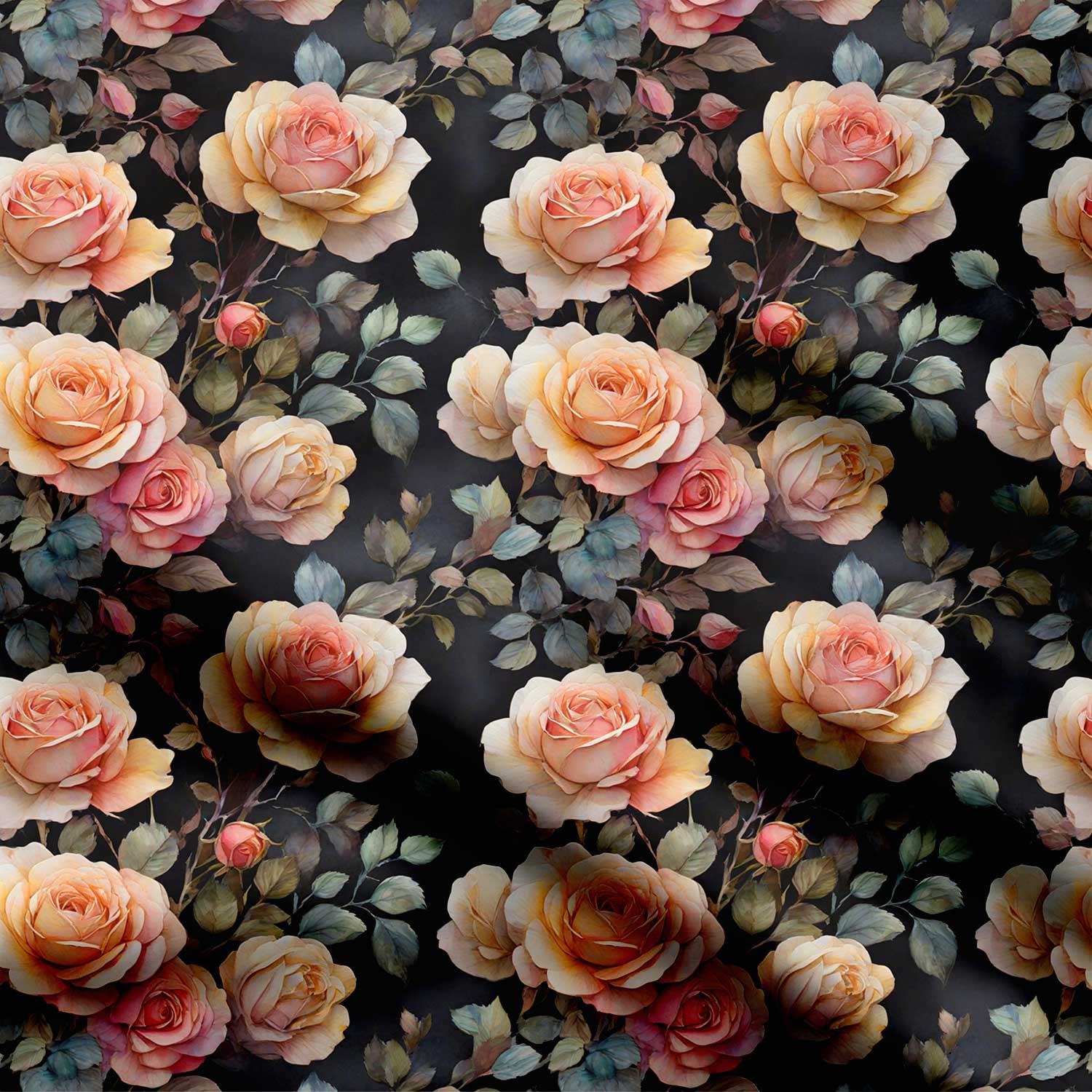 Watercolor Roses