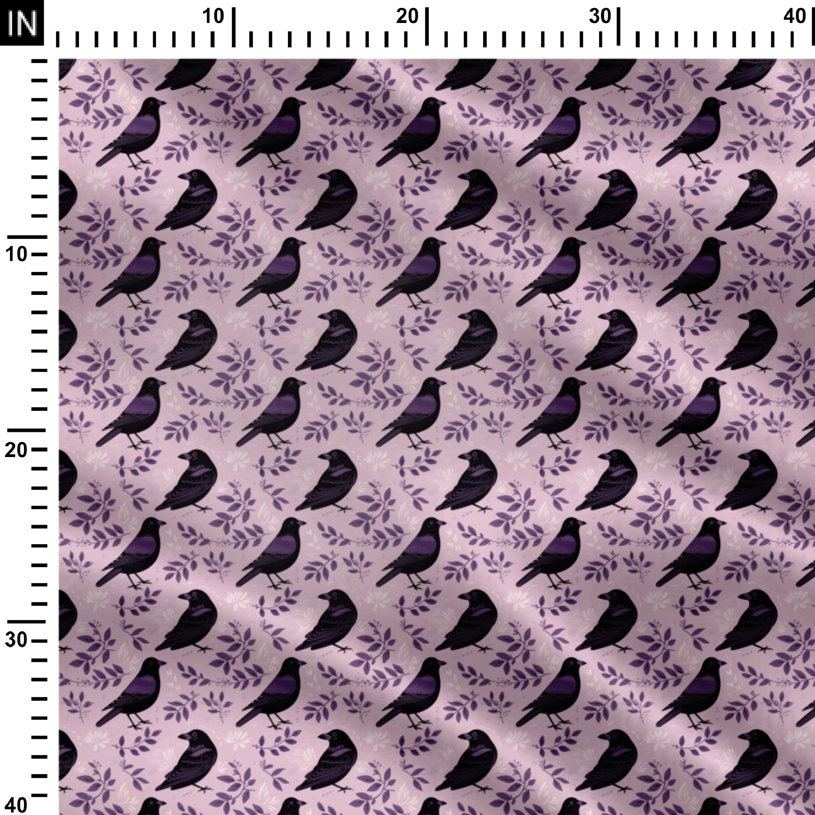 Witch's familiar Print Fabric