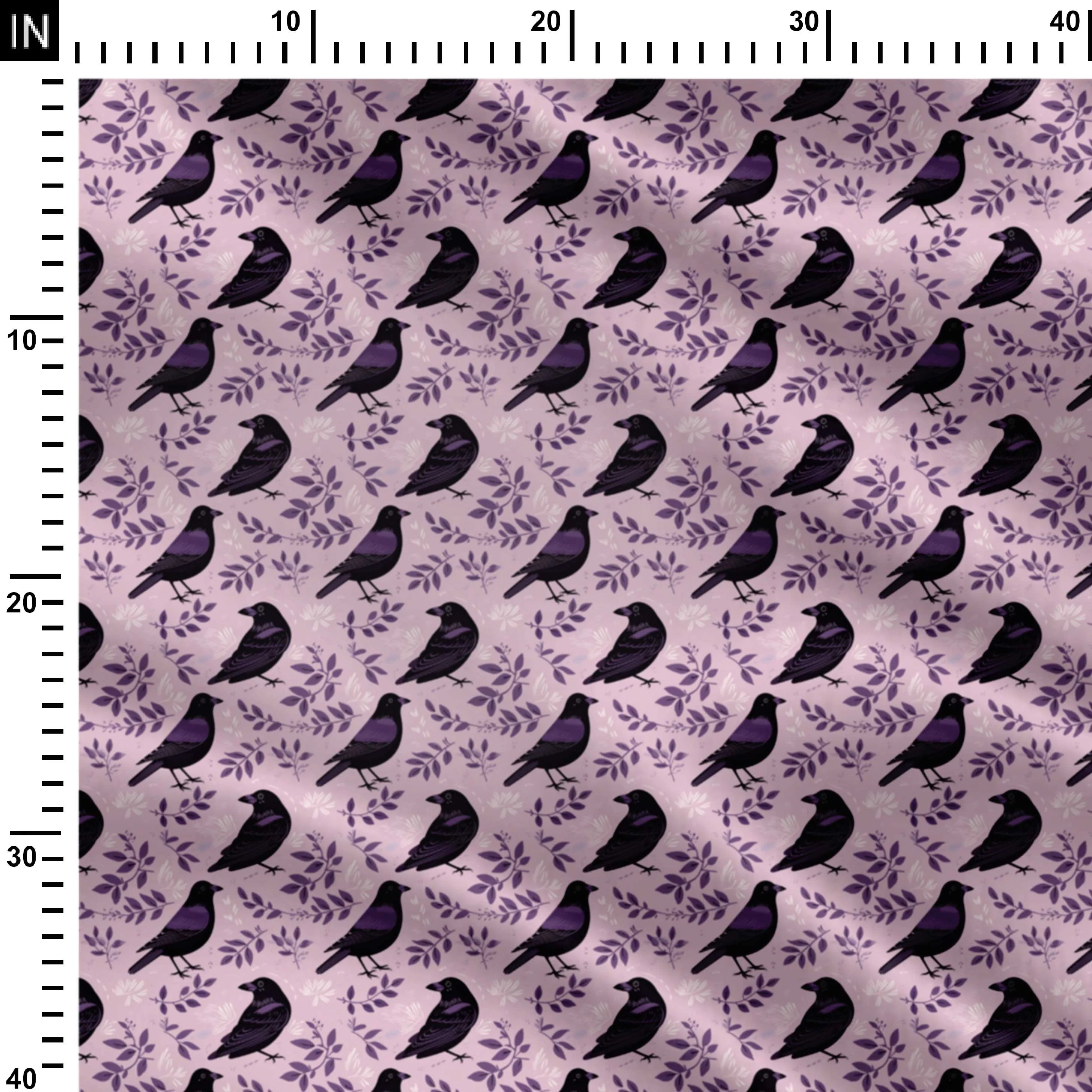 Witch's familiar Print Fabric