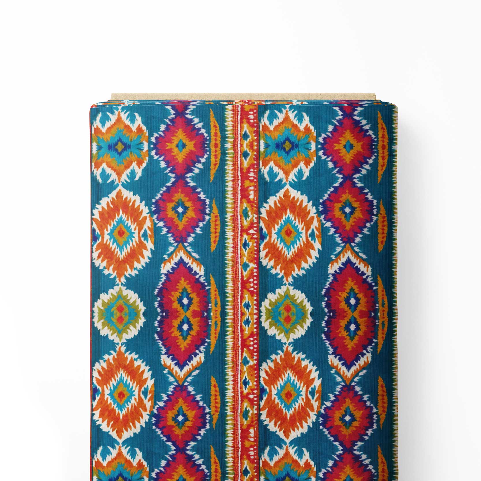Ikat Symphony Print Fabric