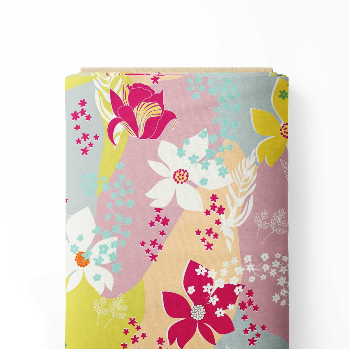 Floral Vector Pattern Print Fabric