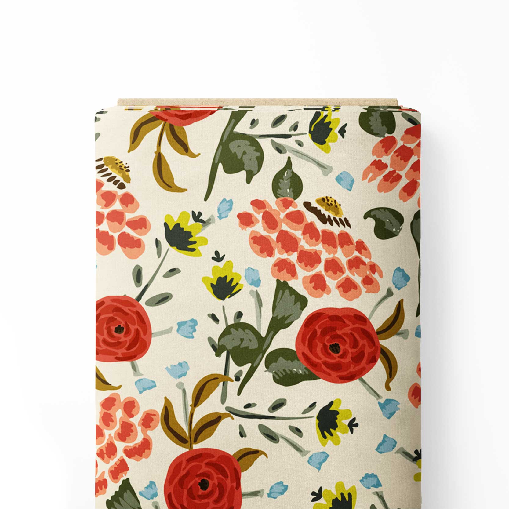 retro magic Print Fabric