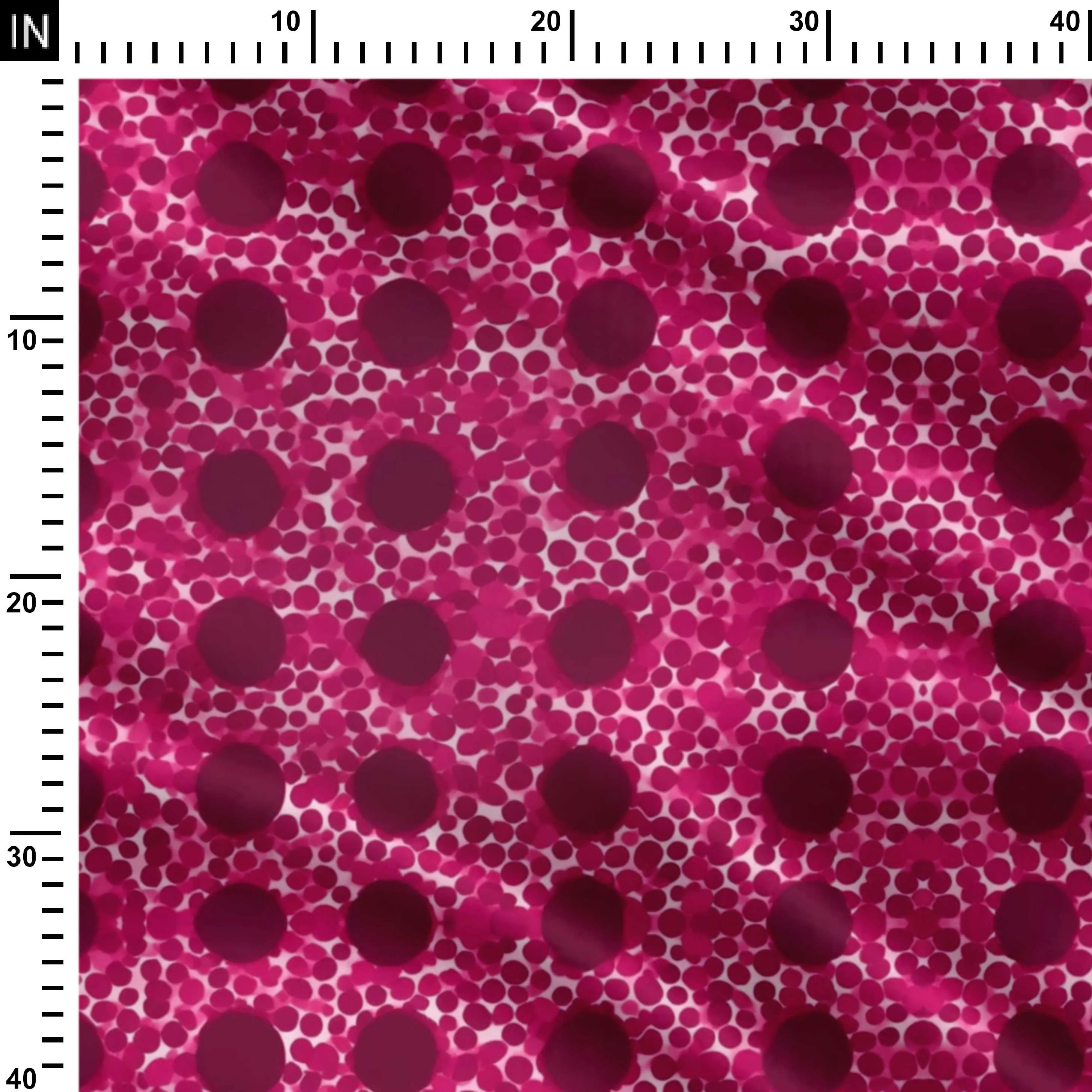 Stripe Dots Print Fabric