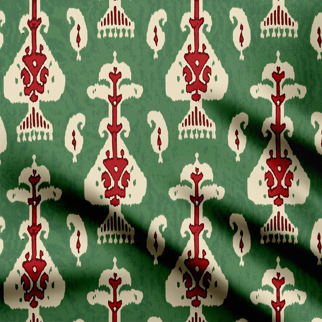 Pol Dive Ikat Print Fabric