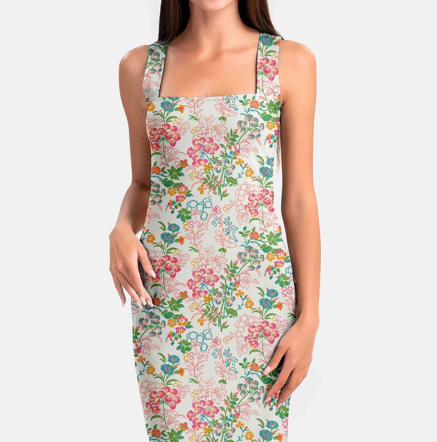 light floral Print Fabric