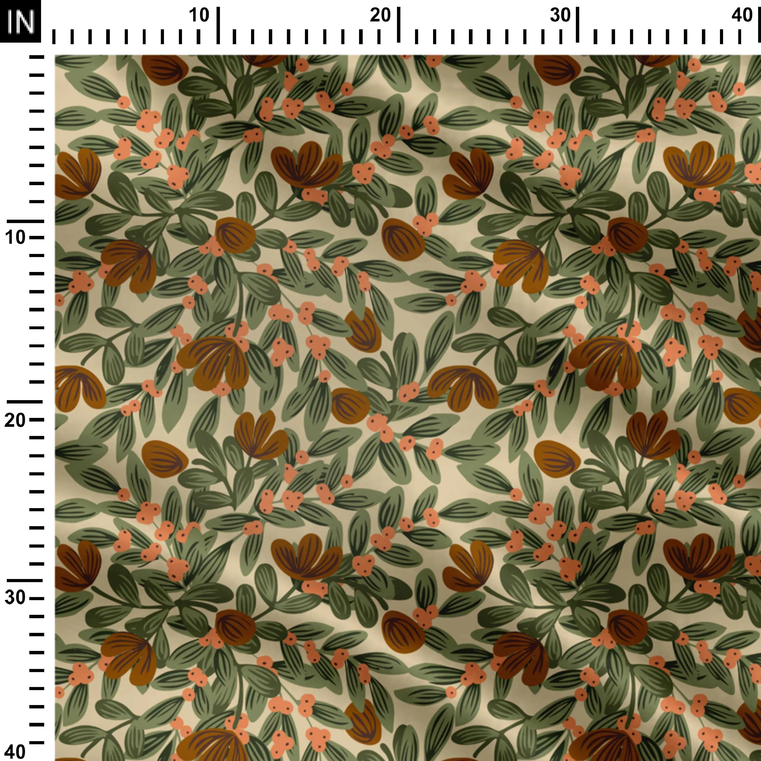 Everything merry 08 Print Fabric