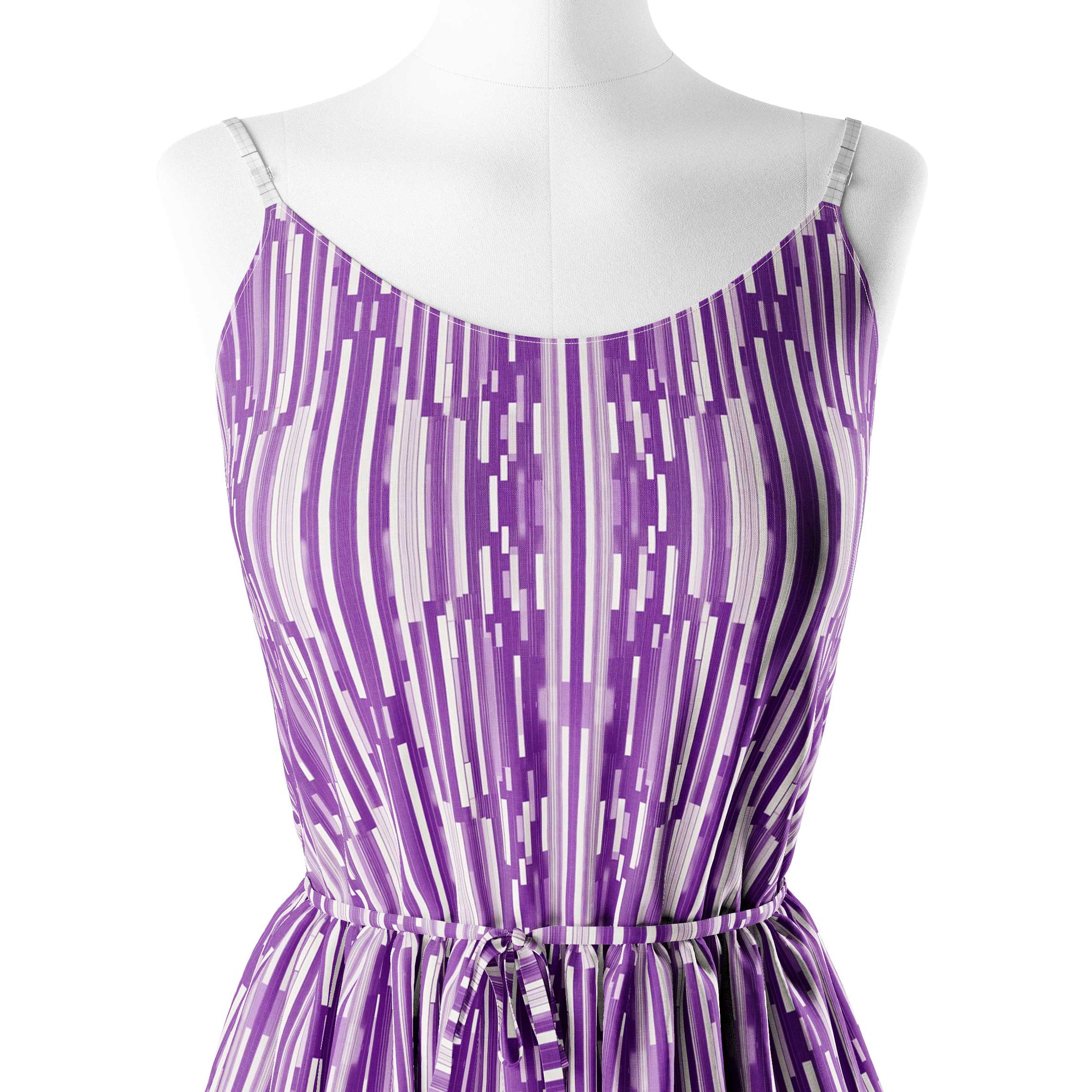 Purple Dilution Print Fabric