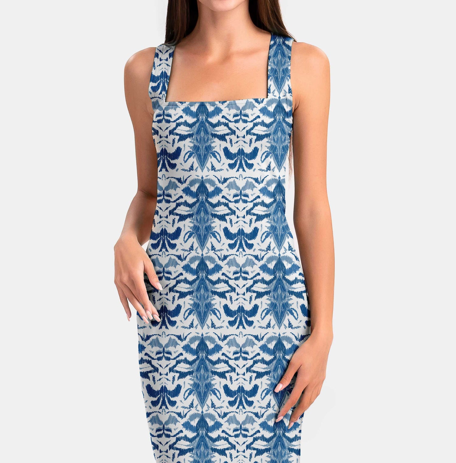 Ikat Print Fabric