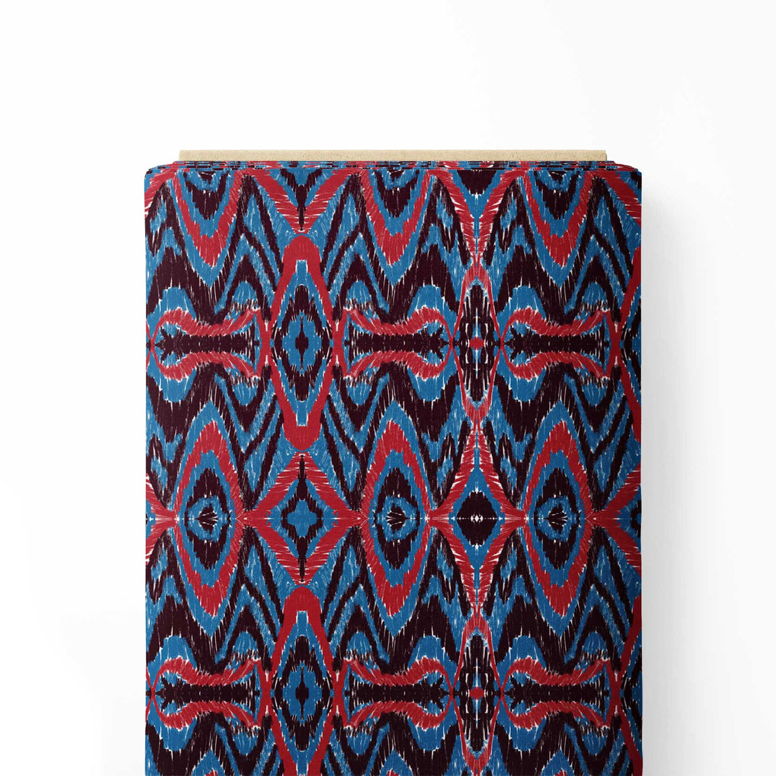 Ikat blue Print Fabric
