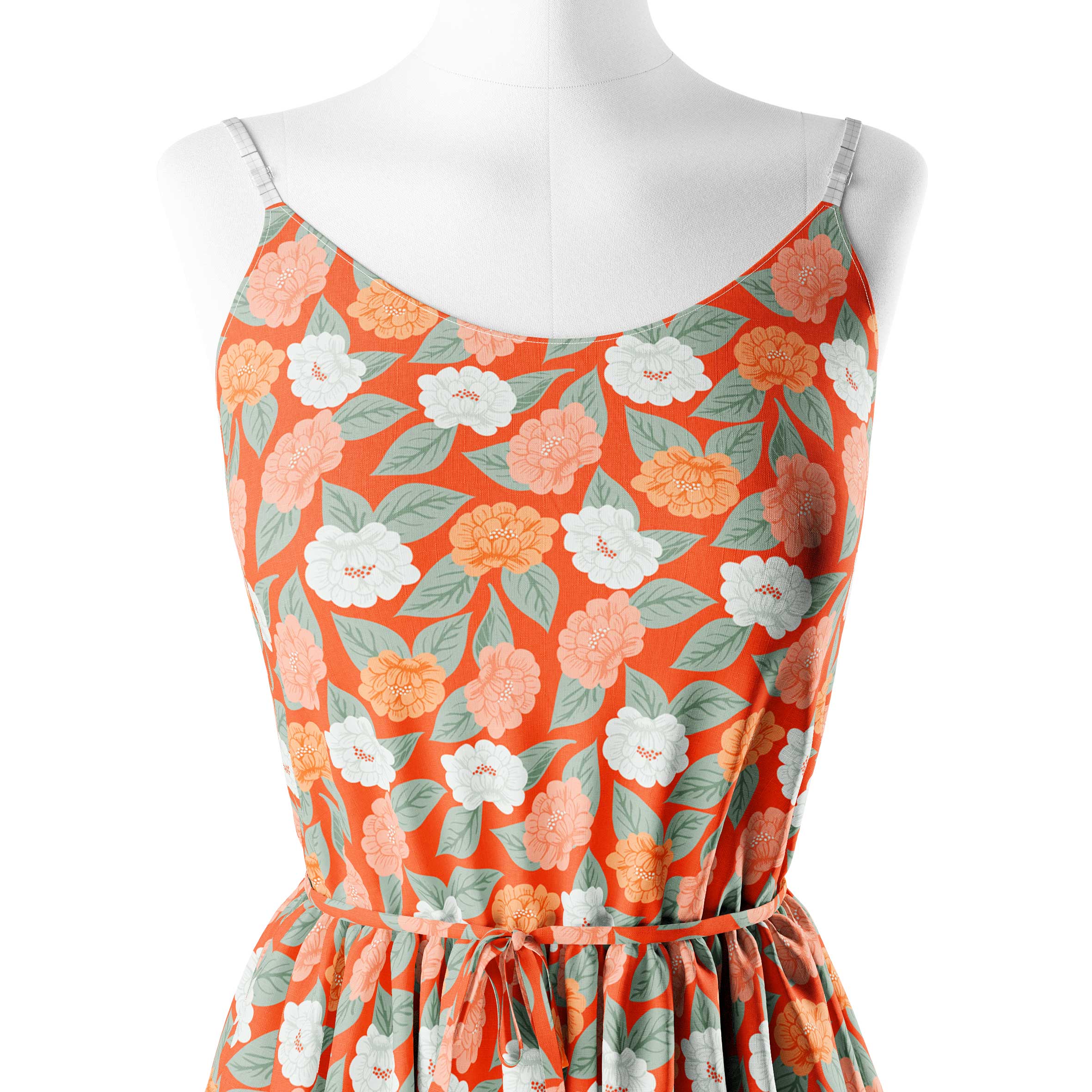 ծաղկային թափառում դեպի մարգագետին 04 Print Fabric