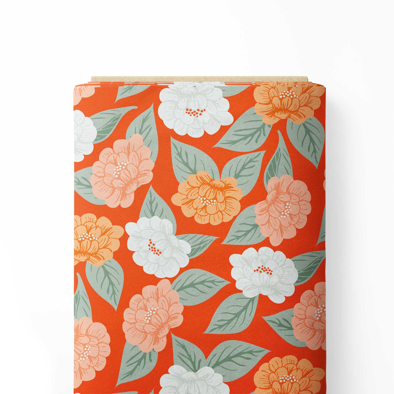 ծաղկային թափառում դեպի մարգագետին 04 Print Fabric