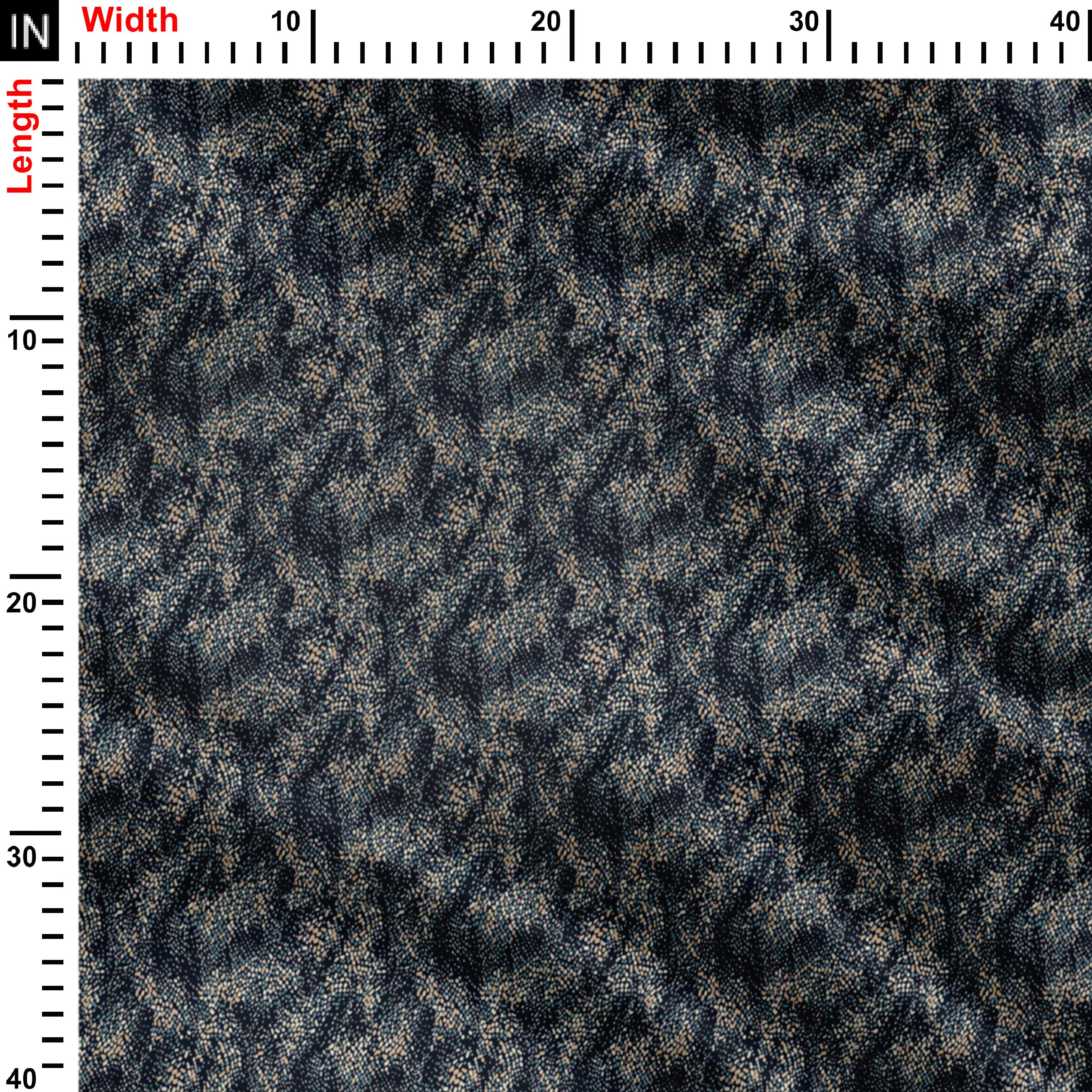 Snake skin Animal Print Fabric