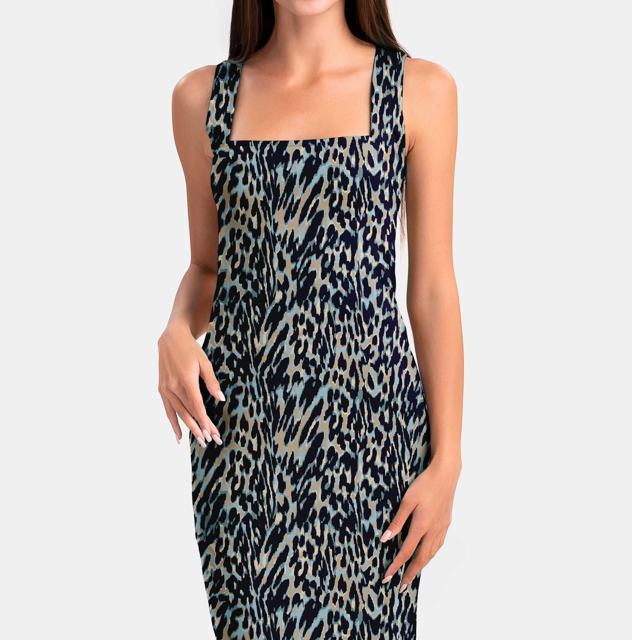 Leopard Animal Skin Print Fabric