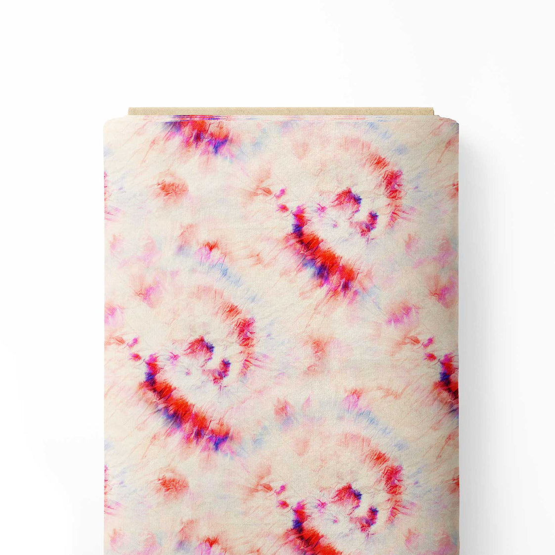 सर्पिल टाई डाई प्रिंट फ़ैब्रिक