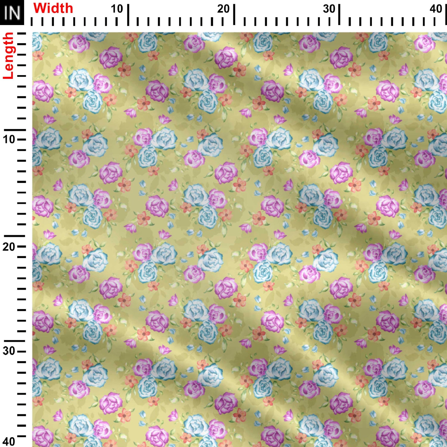 Petals Print Fabric
