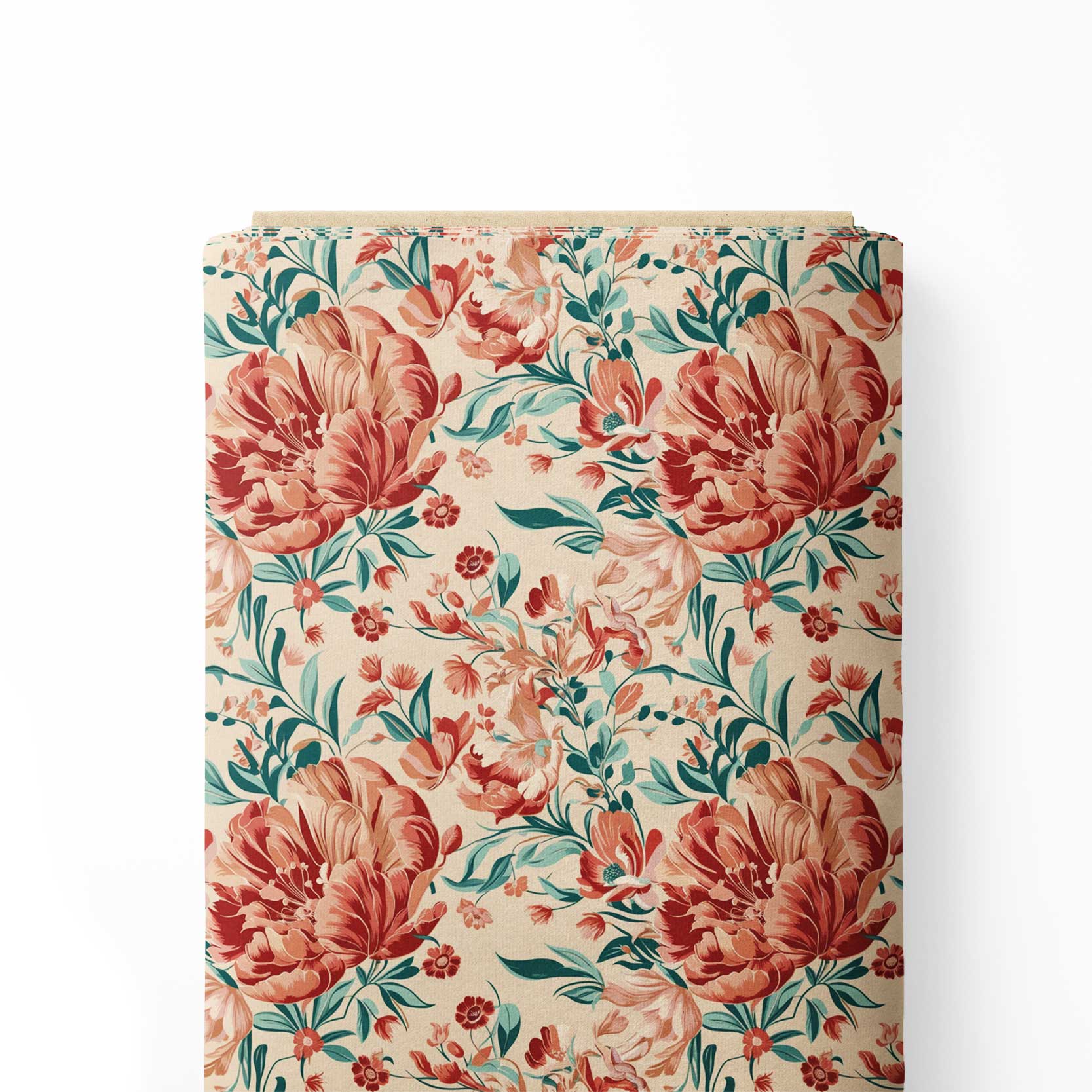 Chintz Floral Print Fabric