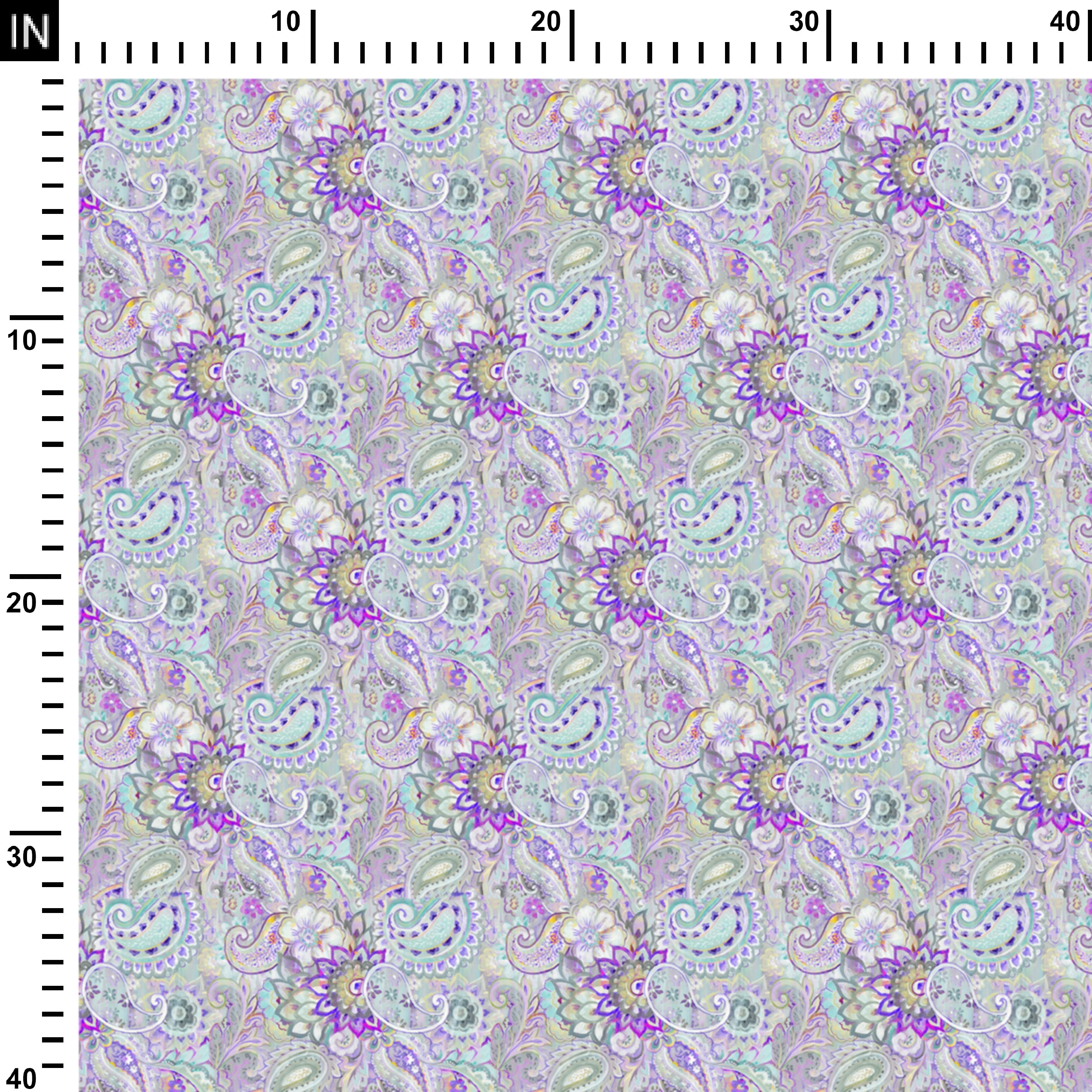 Painted Flora paisley