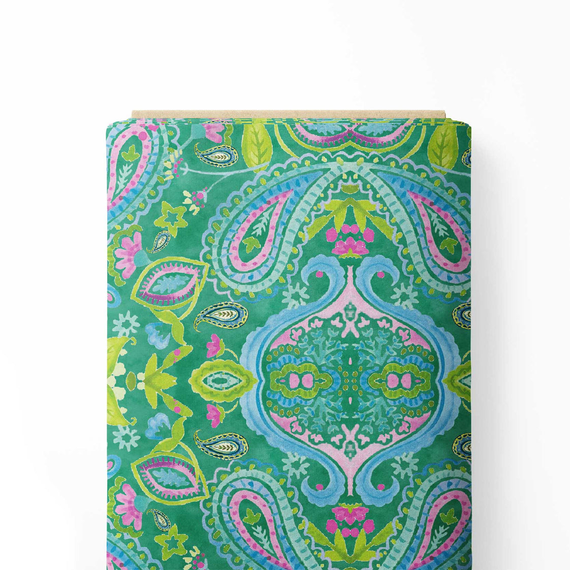 Green Mirror Paisley