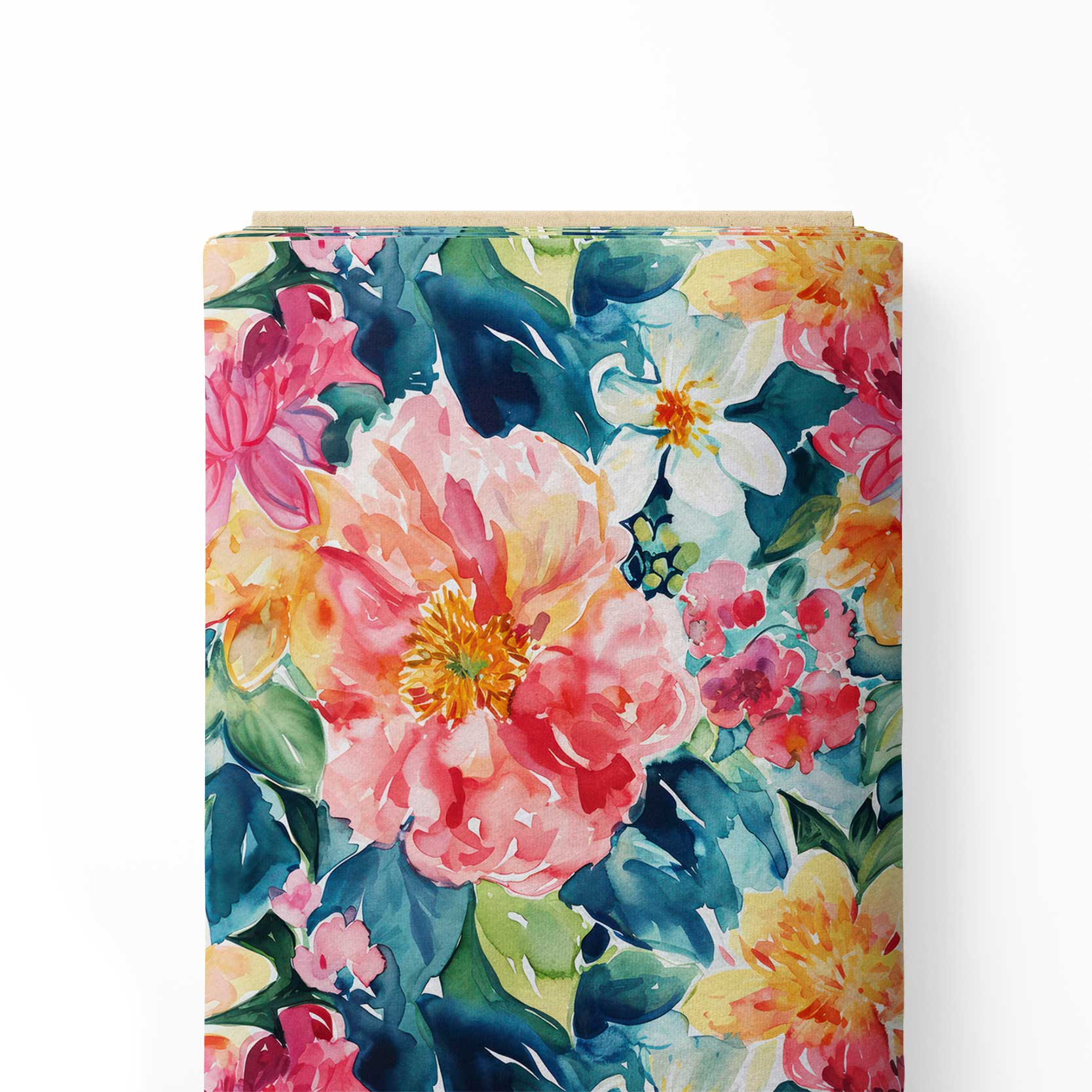 Floral Medley Print Fabric