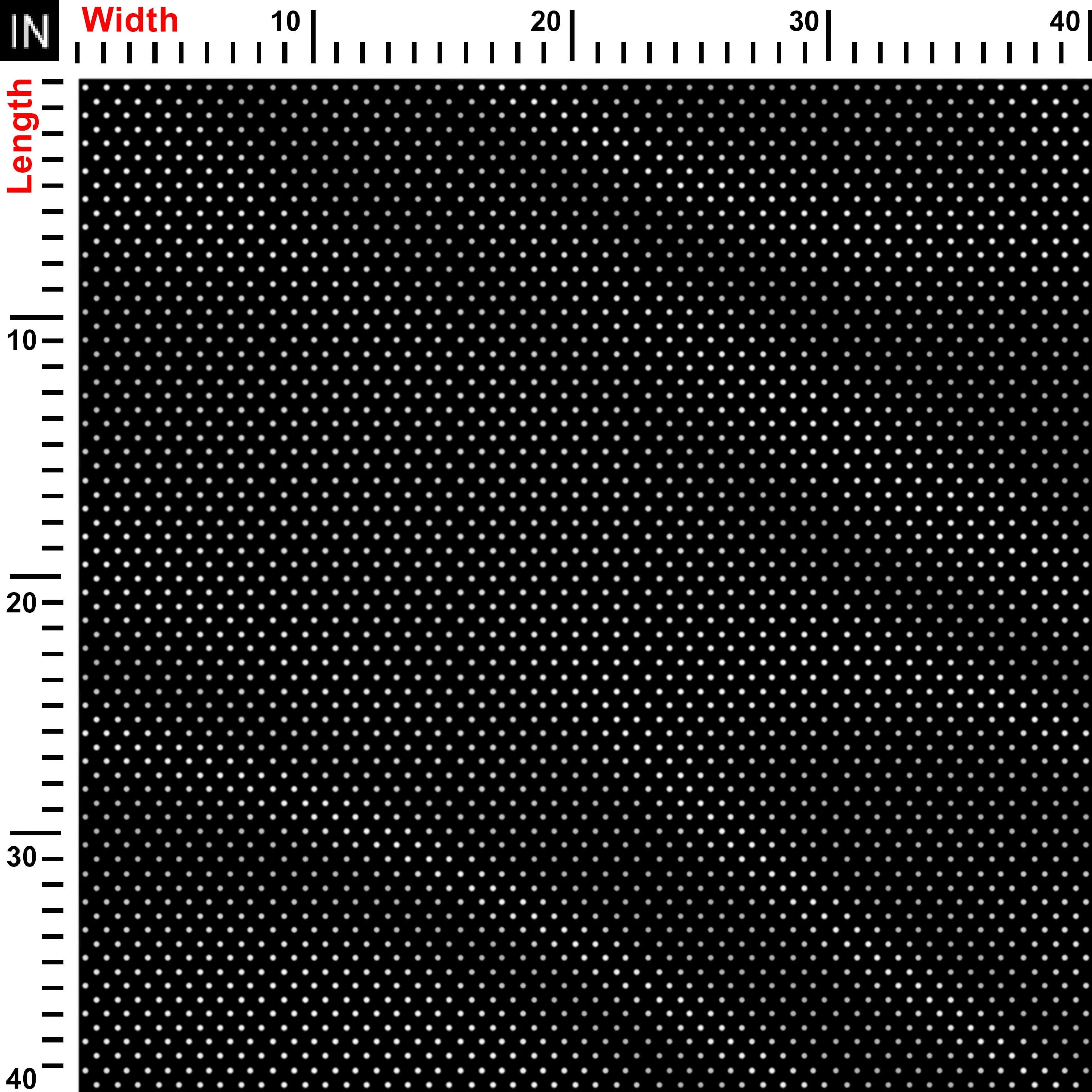 Classic Ivory Dots Print Fabric