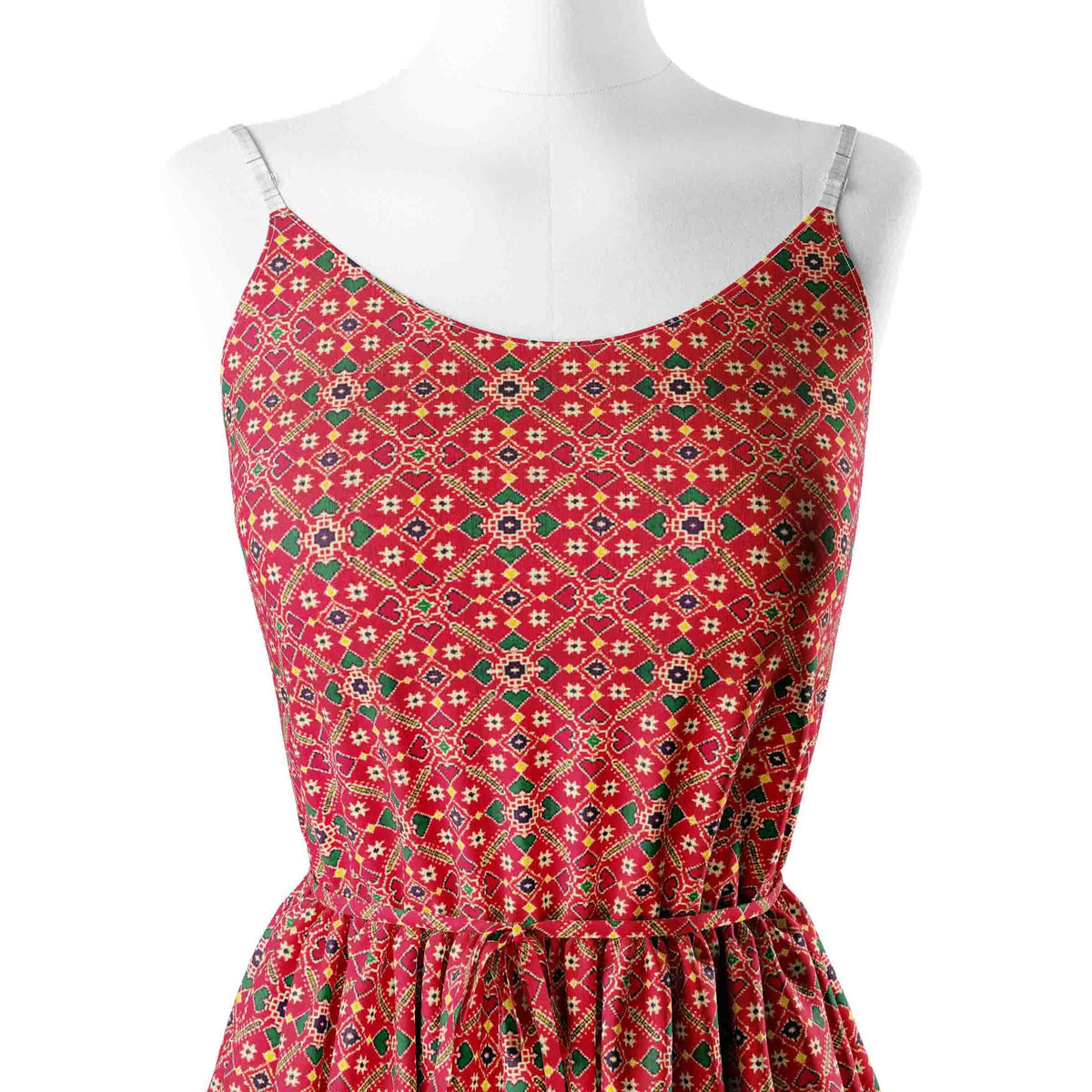 Red Designer Patola