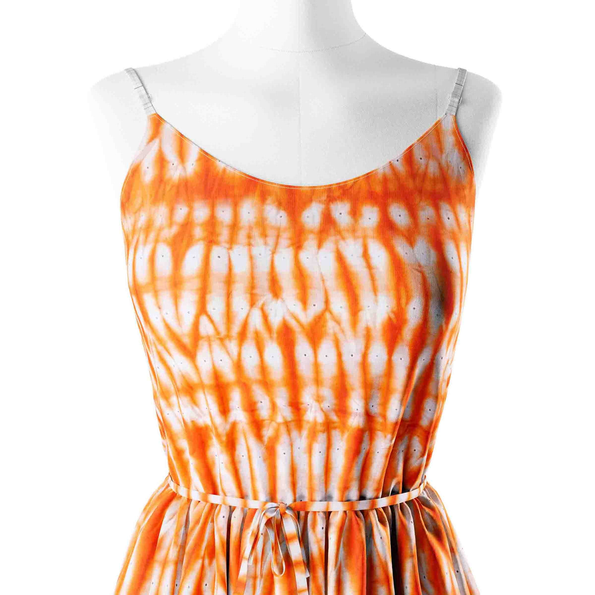 Tangerine tie dye