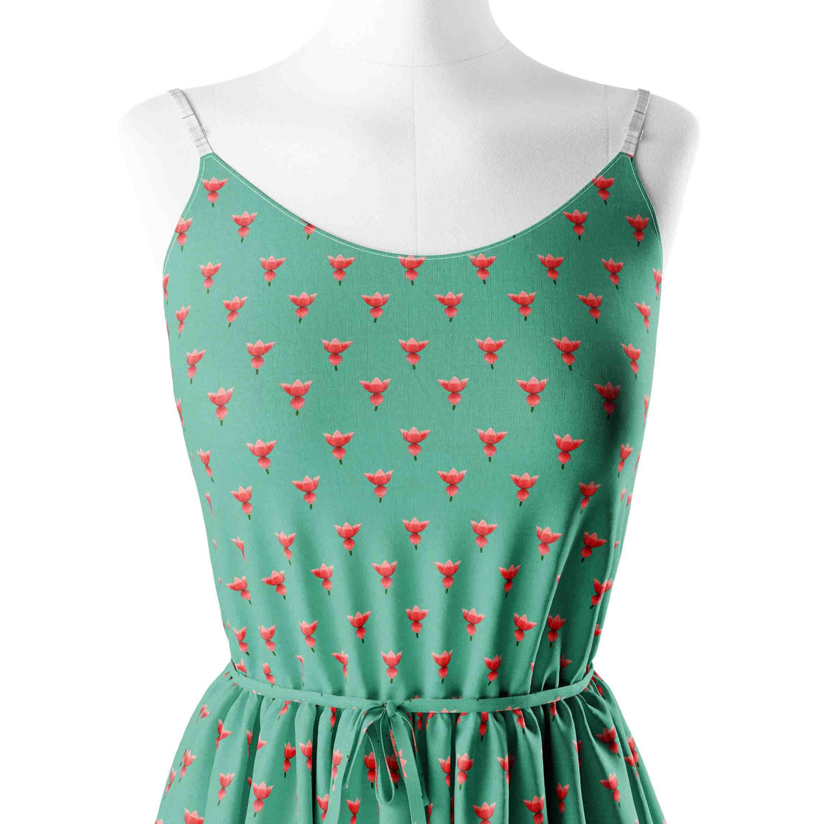 Red and Green Lotus