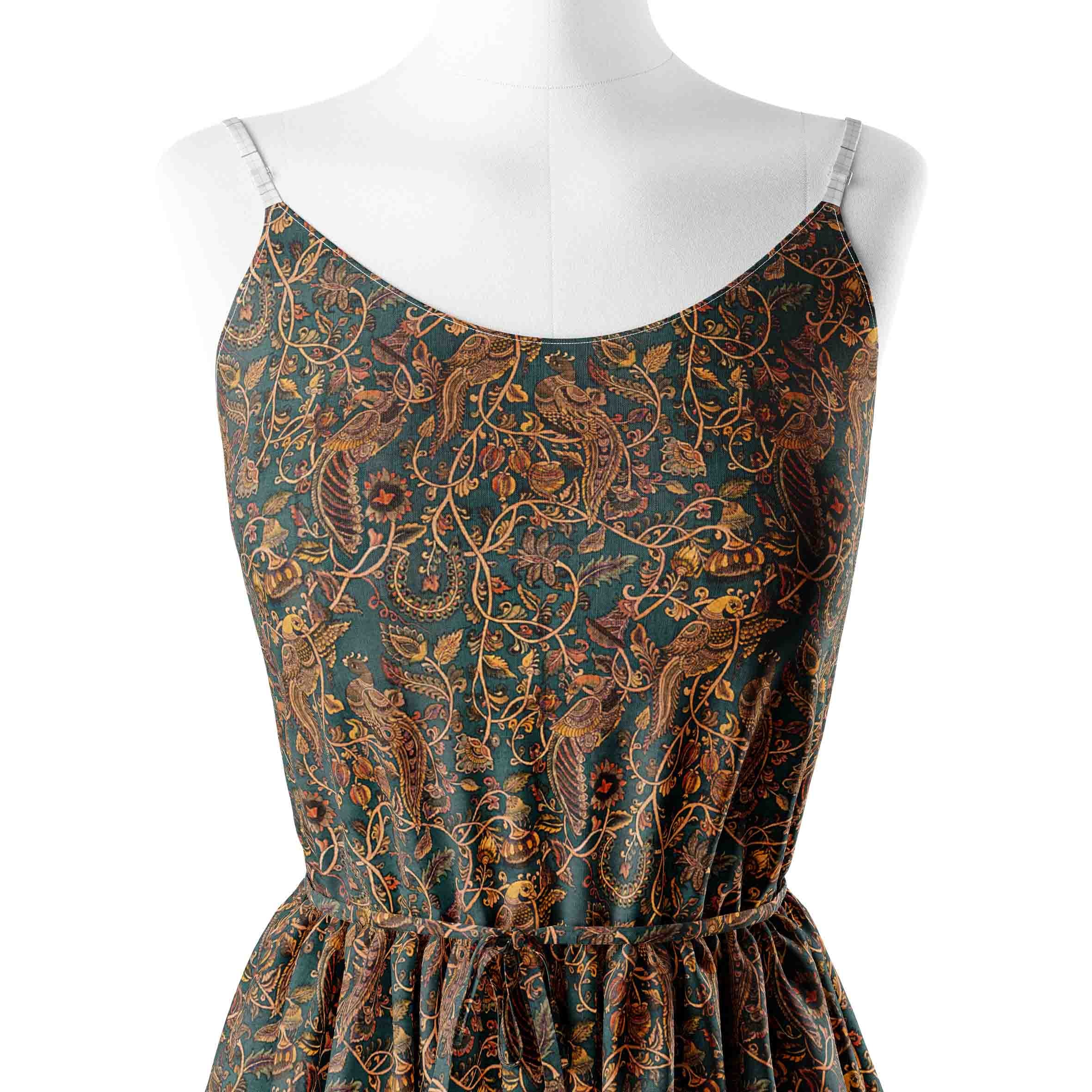 Antique Peacock Kalamkari